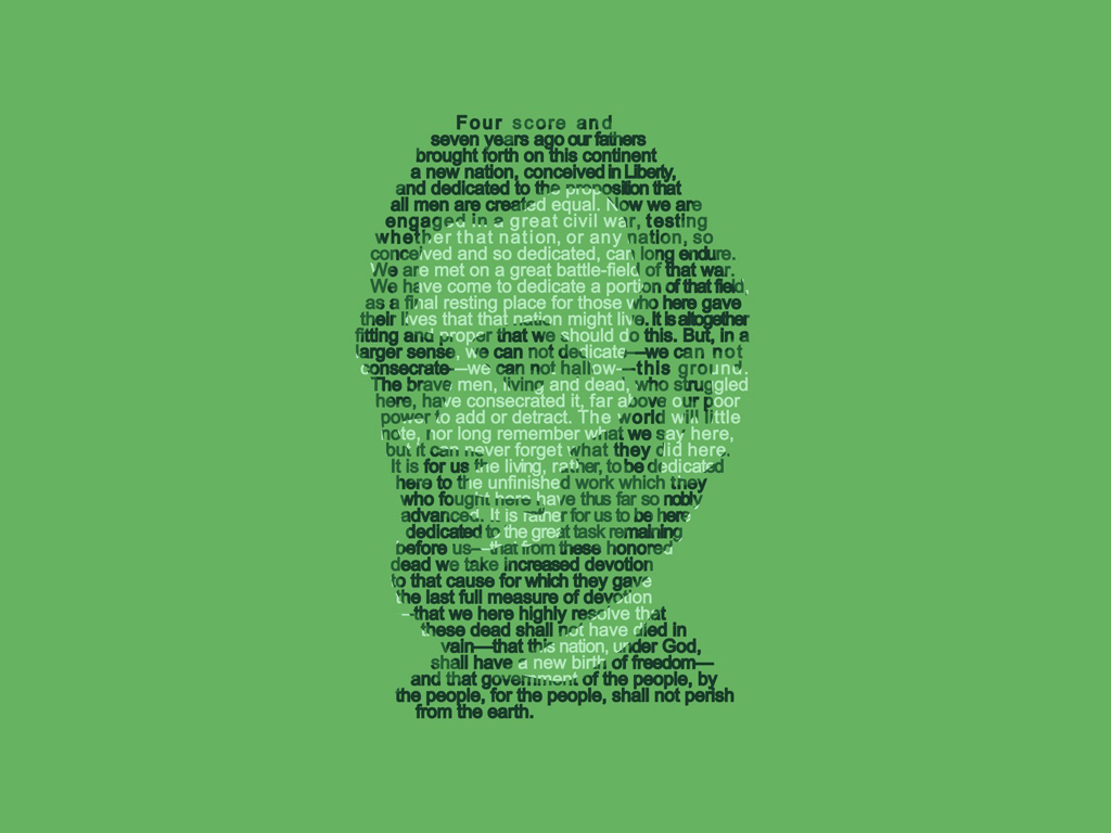Популярные заставки и фоны Абрахам Линкольн на компьютер