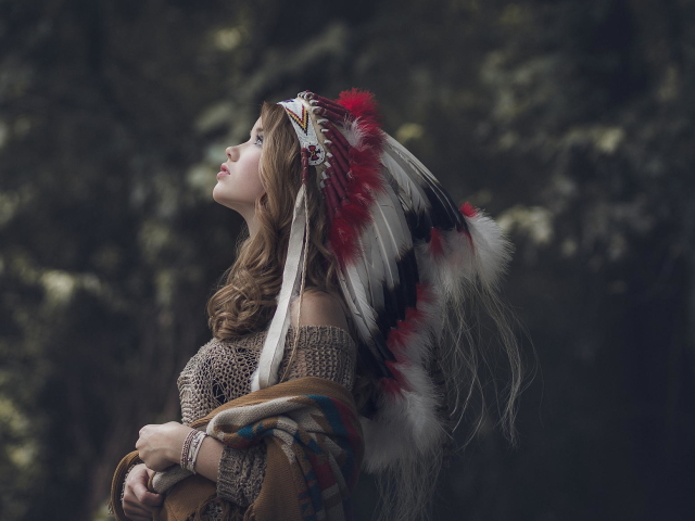 Free download wallpaper Model, Women, Native American on your PC desktop