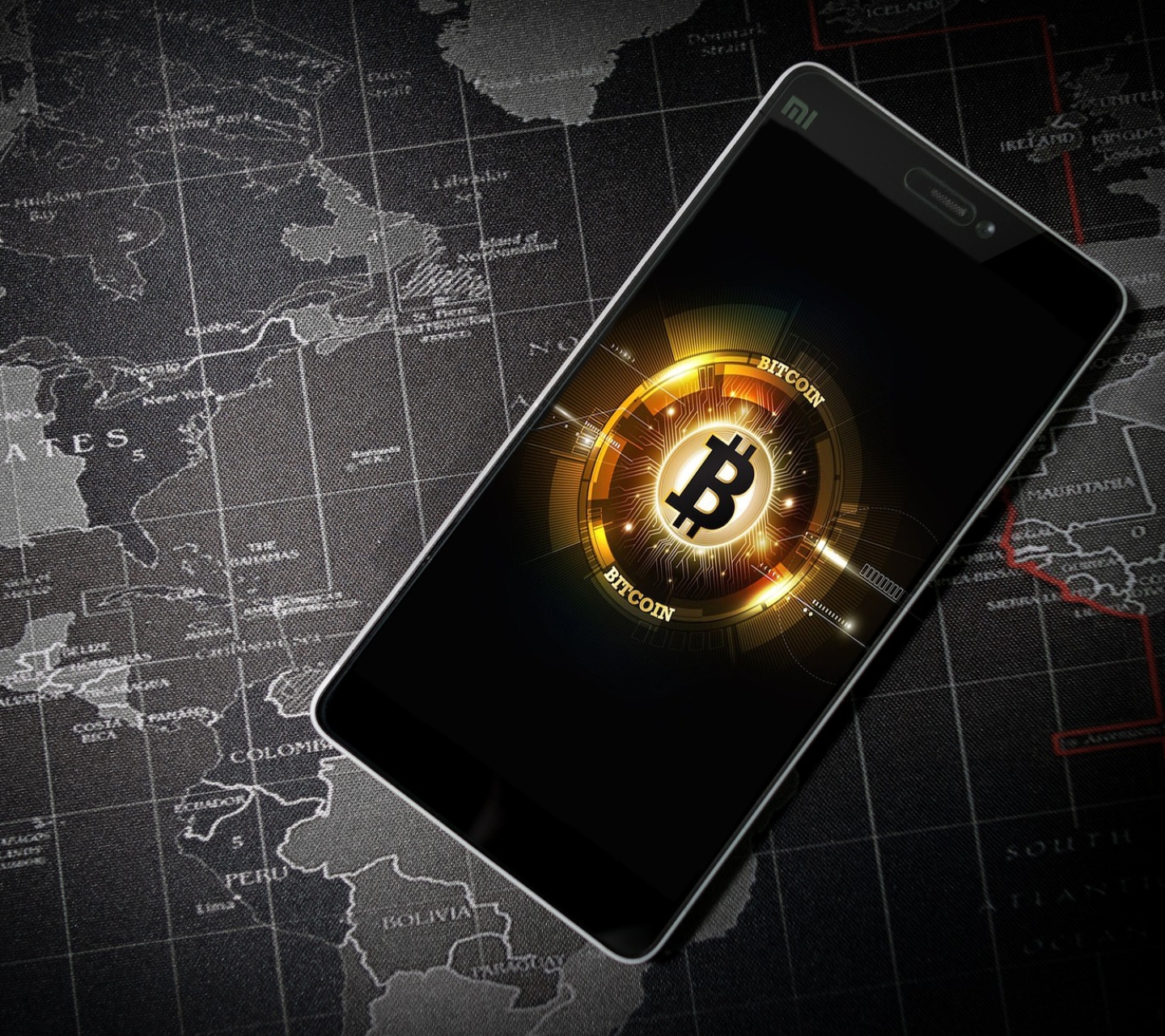 Free download wallpaper Money, Technology, Map, Bitcoin on your PC desktop
