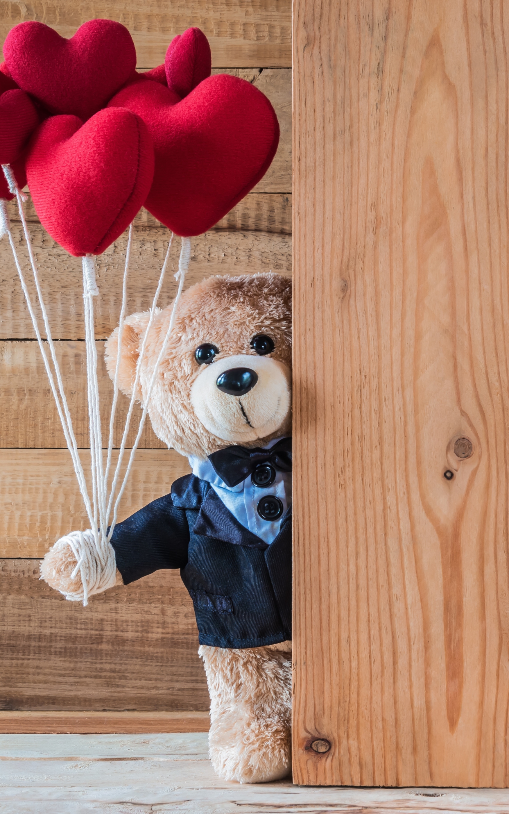 Скачати мобільні шпалери Ведмедик Тедді, Серце, М'яка Іграшка, Створено Людиною безкоштовно.