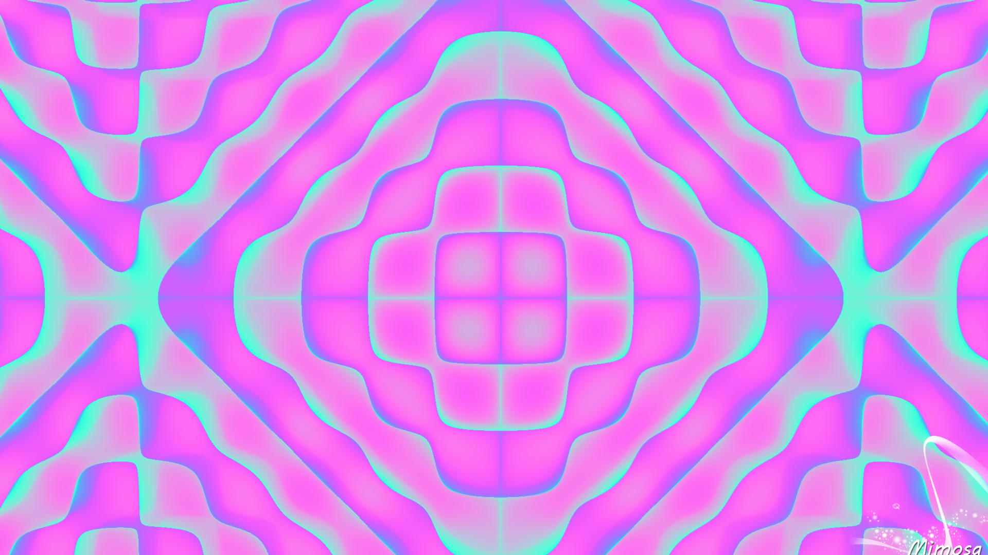 Descarga gratis la imagen Rosa, Patrón, Formas, Abstracto, Caleidoscopio, Geometría en el escritorio de tu PC