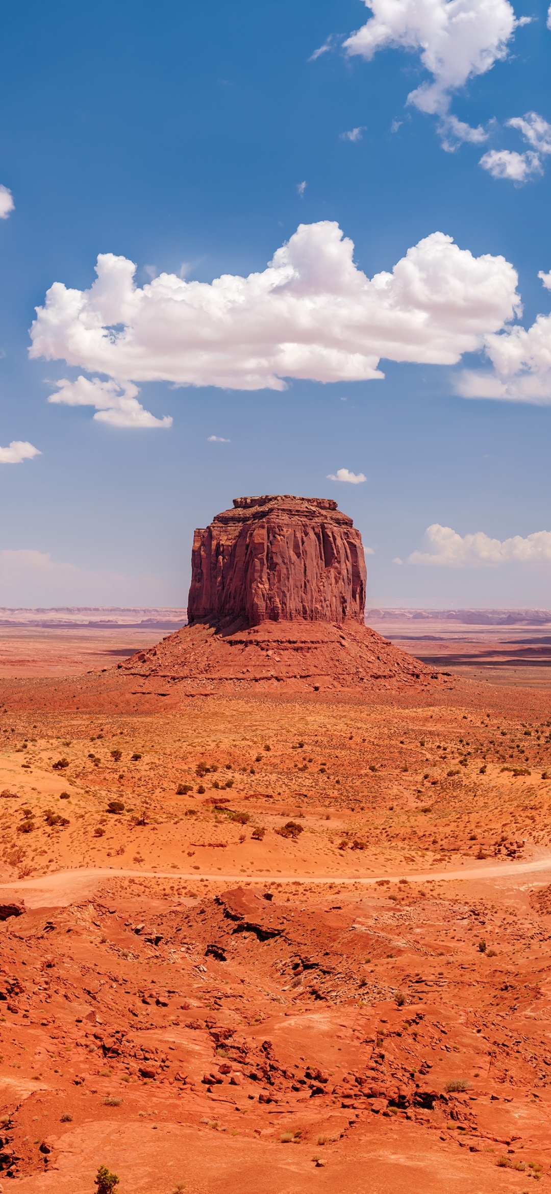 Download mobile wallpaper Landscape, Nature, Sky, Desert, Usa, Earth, Panorama, Monument Valley for free.