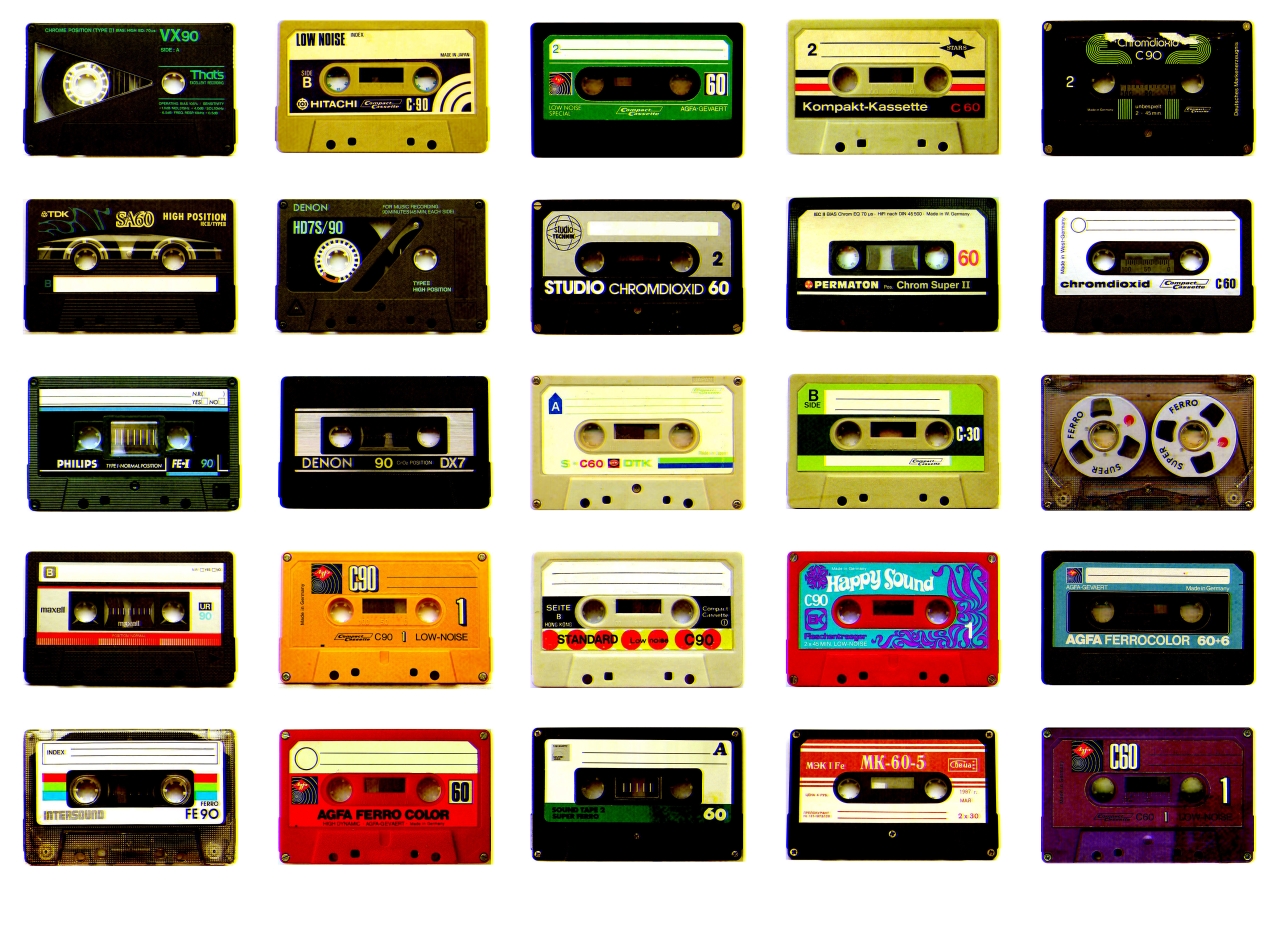 1519740 Hintergrundbild herunterladen musik, kassette, retro - Bildschirmschoner und Bilder kostenlos