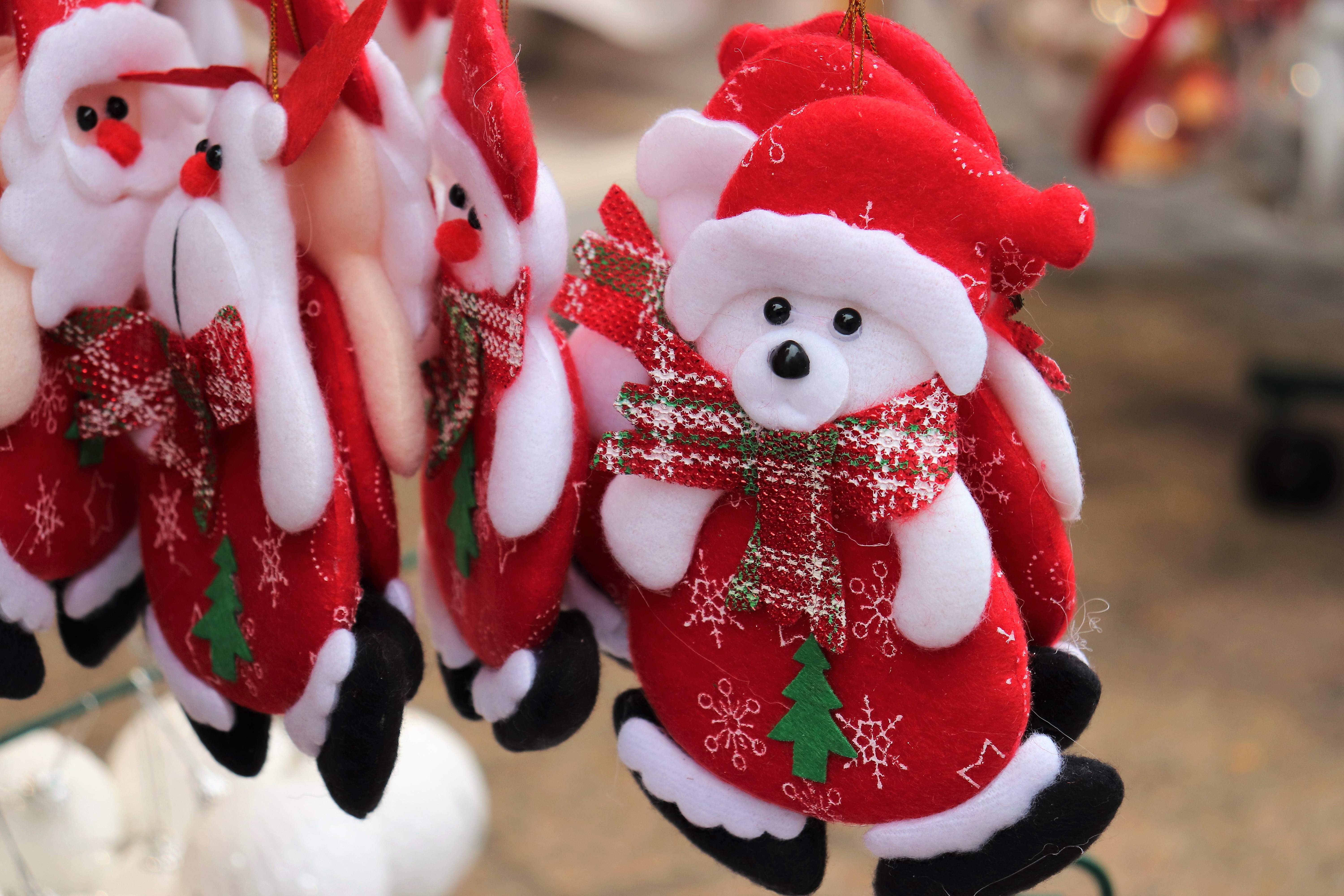 Download mobile wallpaper Christmas, Holiday, Bear, Toy for free.