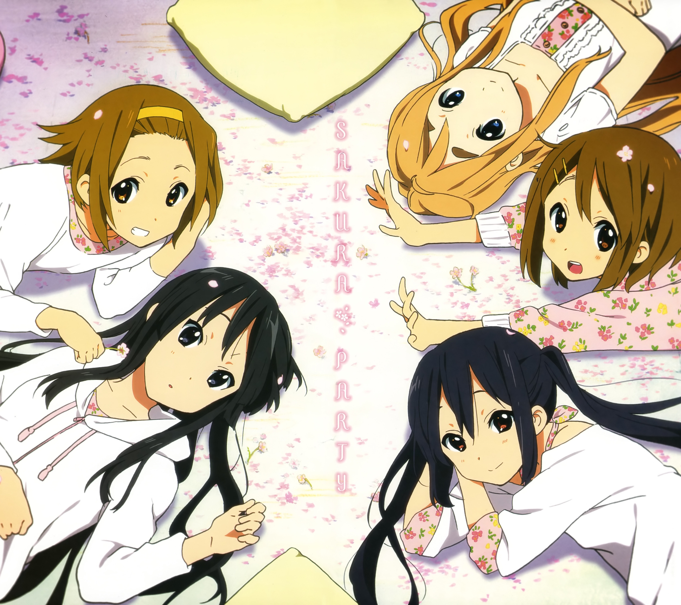 Baixar papel de parede para celular de Anime, Mio Akiyama, K On!, Azusa Nakano, Ritsu Tainaka, Tsumugi Kotobuki, Yui Hirasawa gratuito.