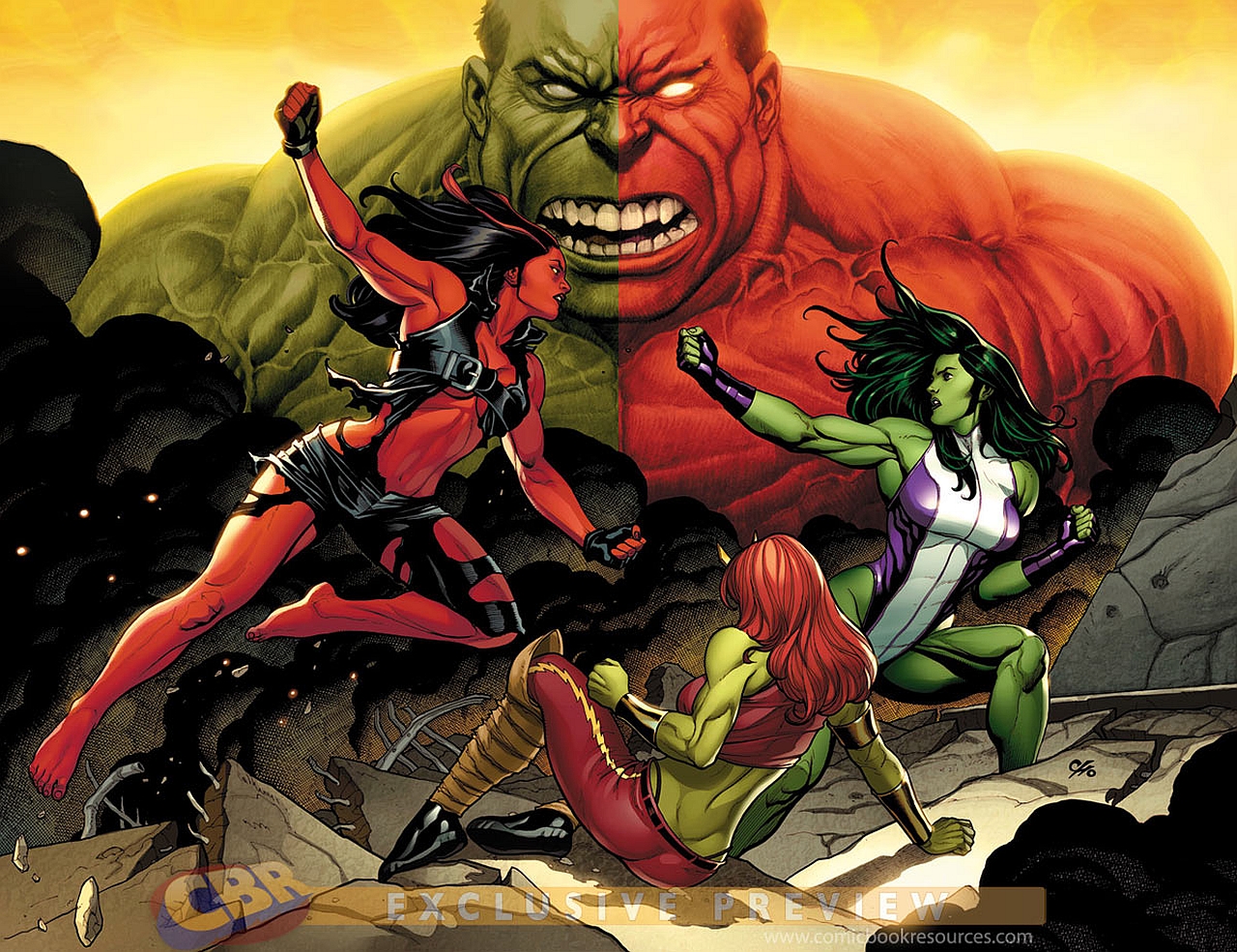 Die besten Rote She Hulk-Hintergründe für den Telefonbildschirm