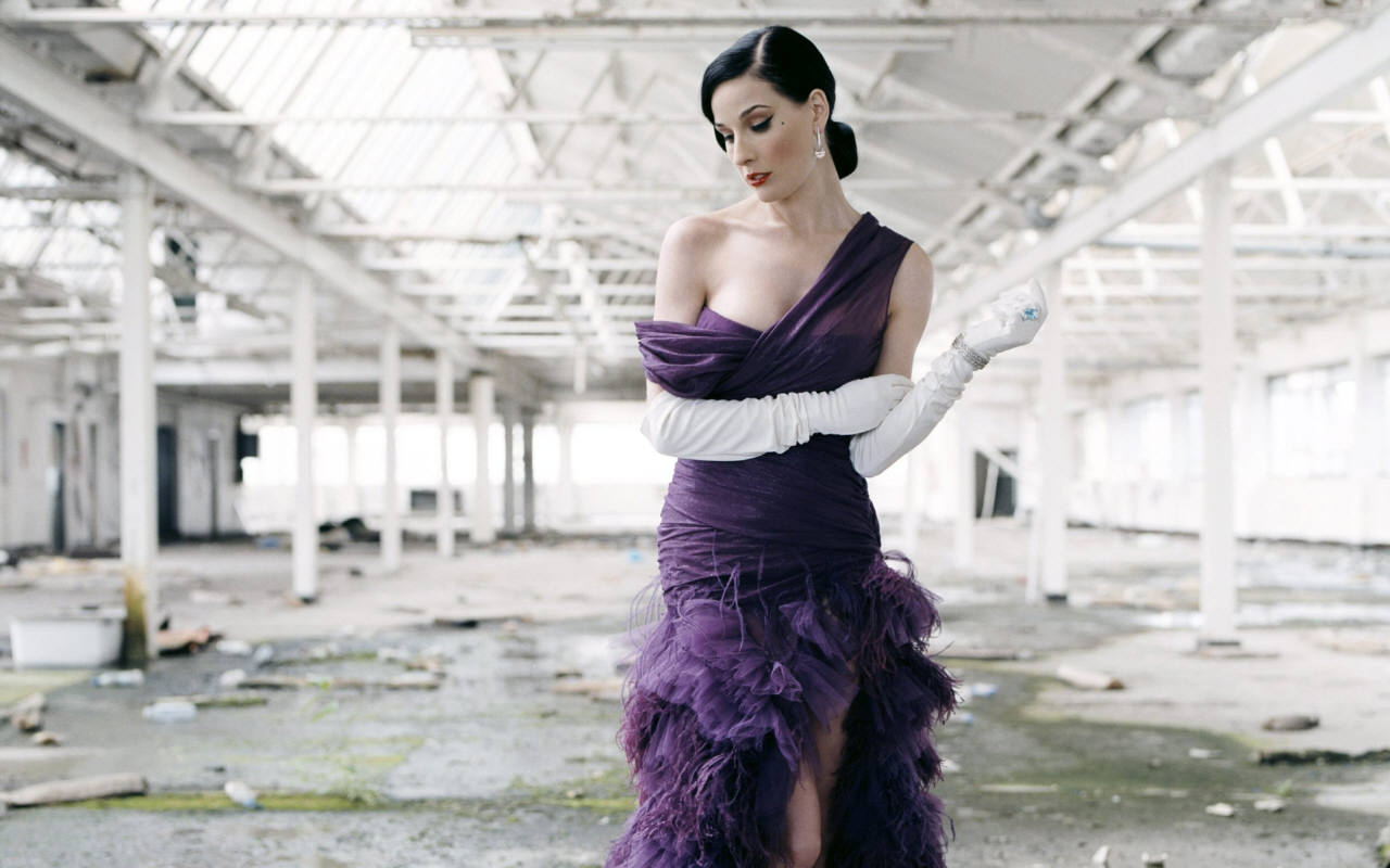 celebrity, dita von teese