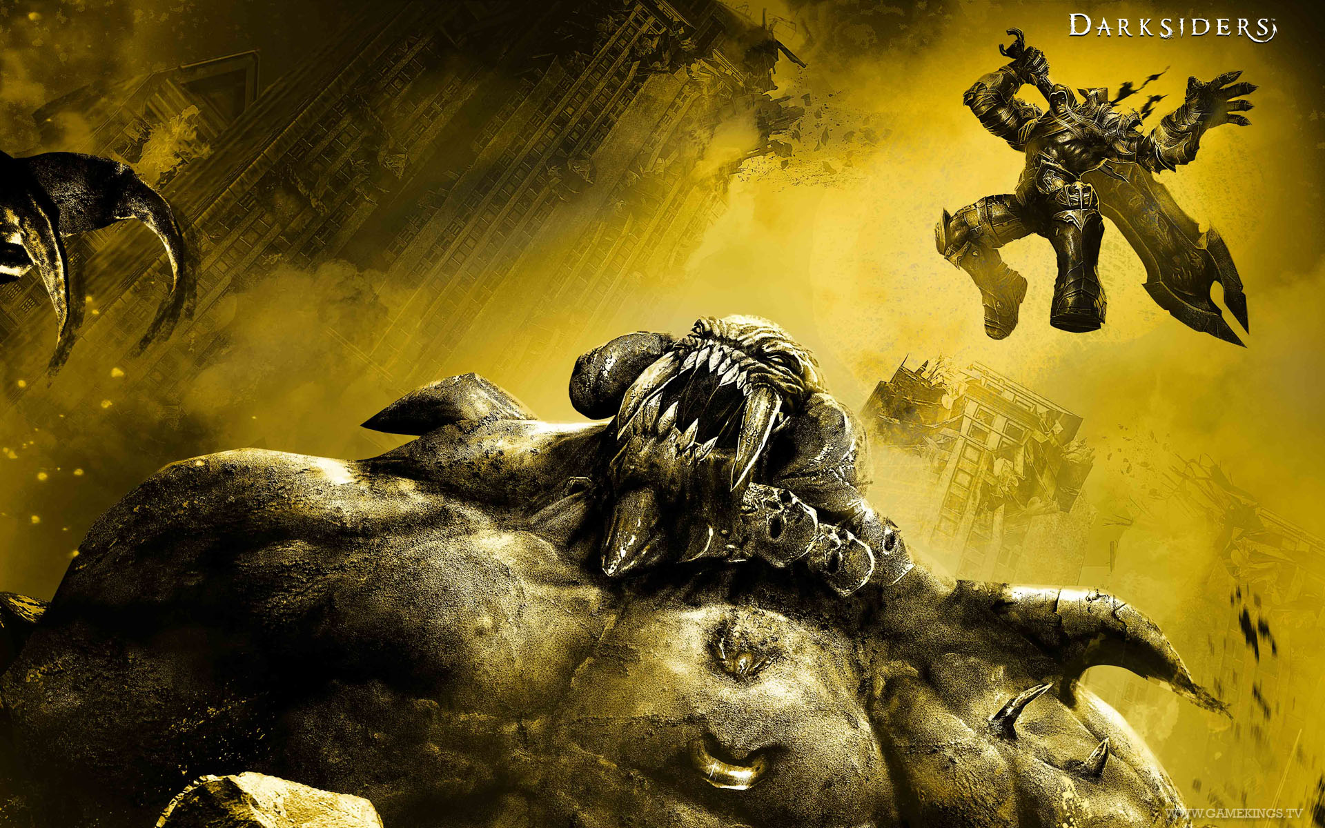 Download mobile wallpaper Darksiders, Video Game for free.