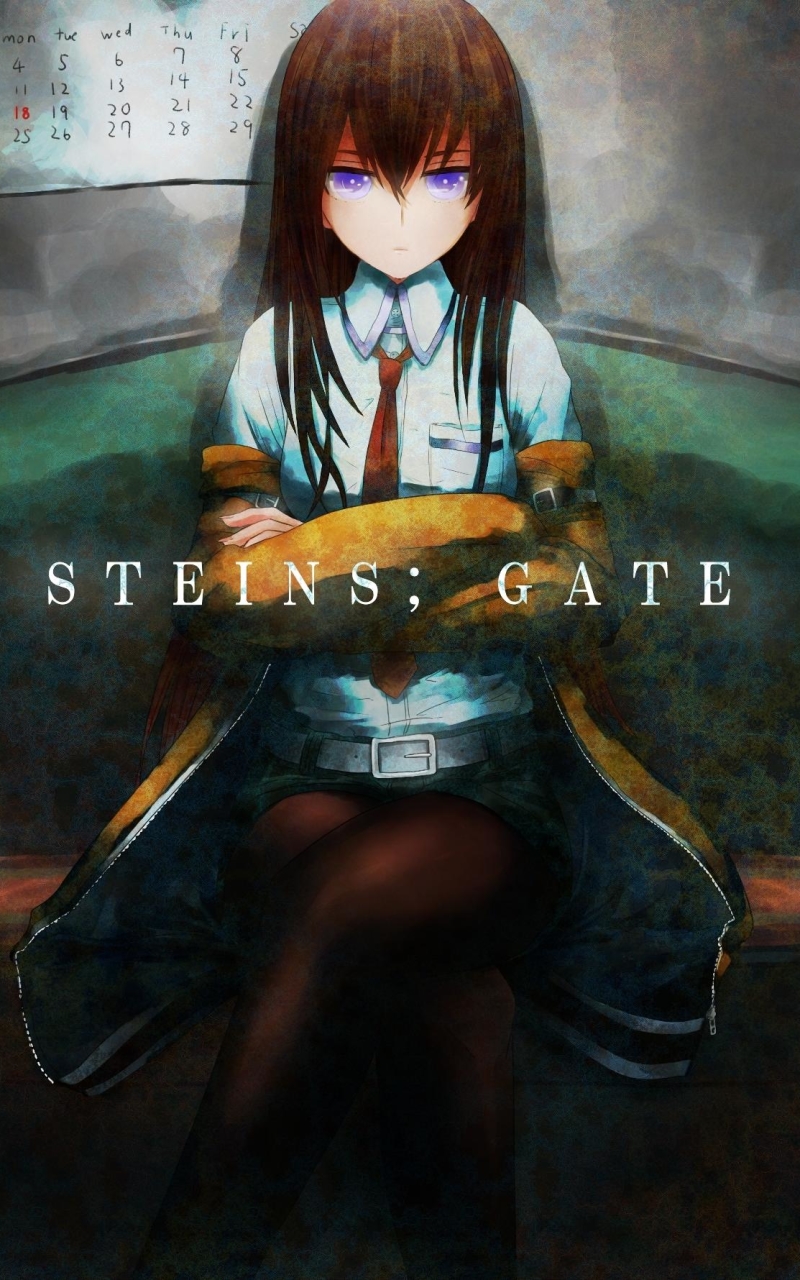 Handy-Wallpaper Animes, Steins Gate, Kurisu Makise kostenlos herunterladen.