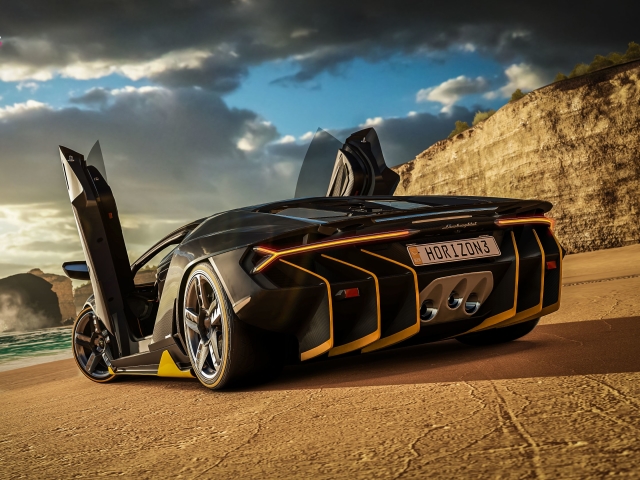 Baixar papel de parede para celular de Lamborghini, Videogame, Lamborghini Centenario, Forza Horizon 3 gratuito.