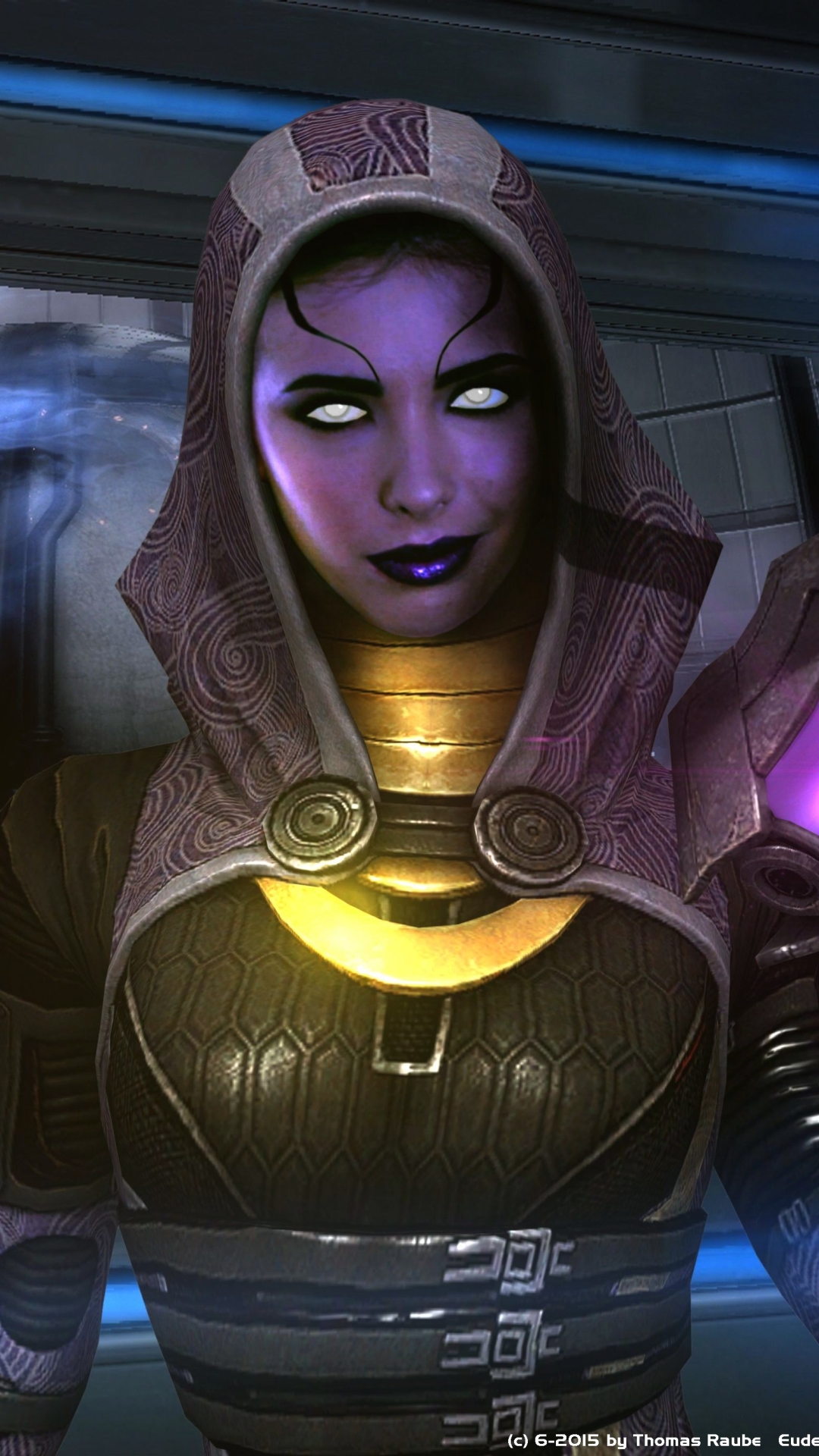 Descarga gratuita de fondo de pantalla para móvil de Mass Effect, Ciencia Ficción, Extraterrestre, Videojuego, Tali'zorah.