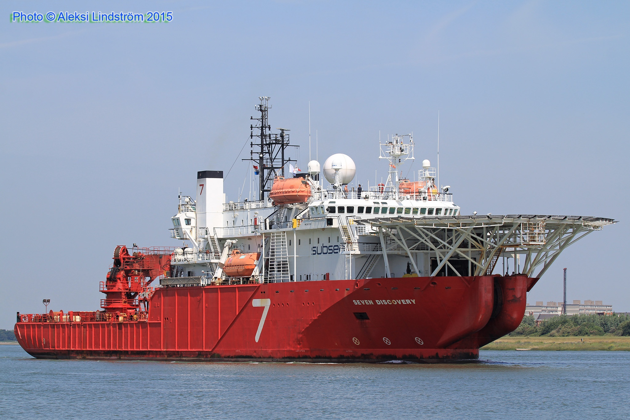 Free download wallpaper Ship, Vehicles, Offshore Support Vessel, Seven Discovery on your PC desktop