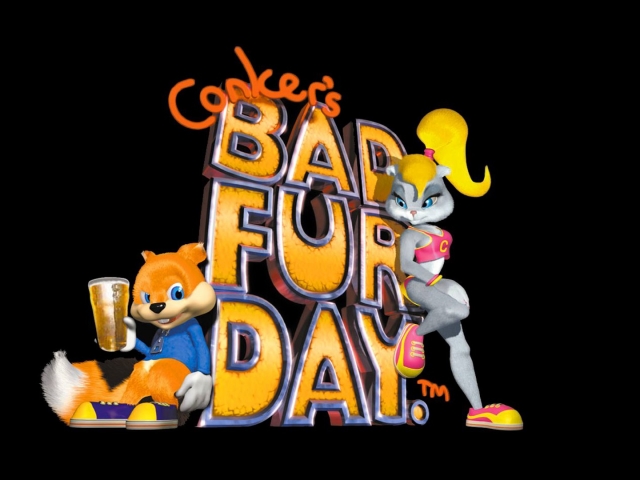 video game, conker's bad fur day