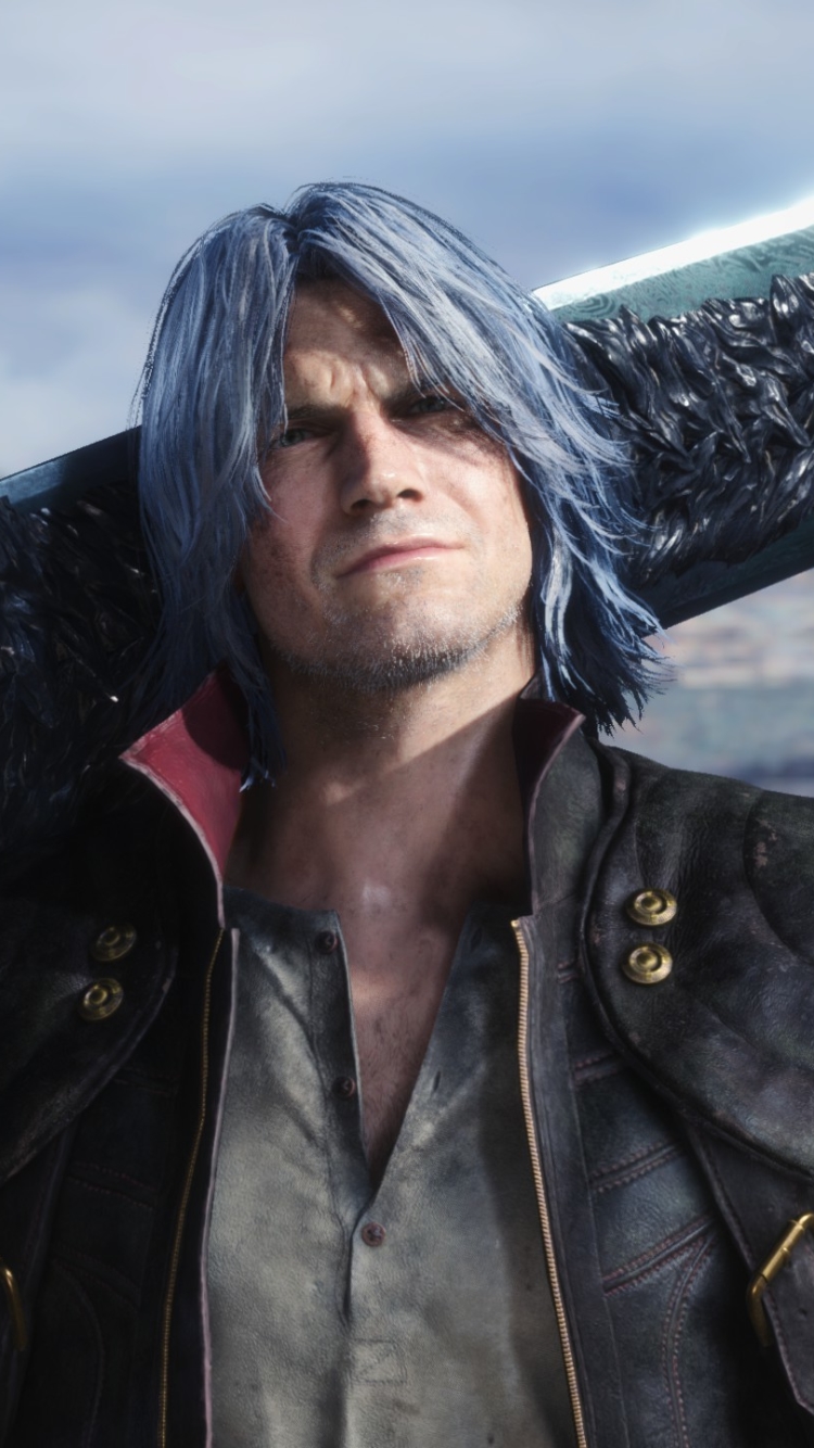 Handy-Wallpaper Devil May Cry, Computerspiele, Dante (Devil May Cry), Devil May Cry 5 kostenlos herunterladen.