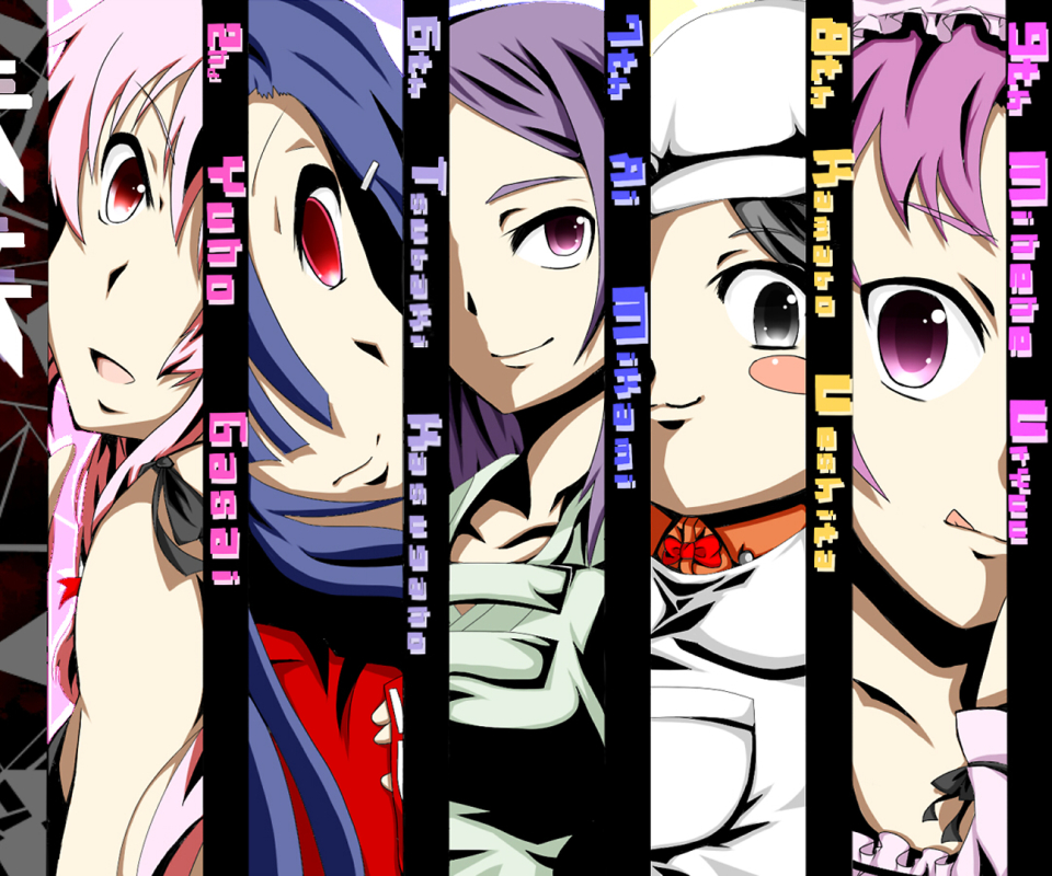 Handy-Wallpaper Animes, Mirai Nikki kostenlos herunterladen.