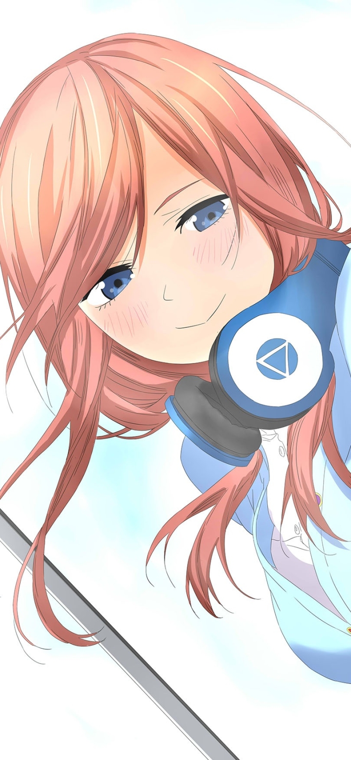 Descarga gratuita de fondo de pantalla para móvil de Animado, Go Toubun No Hanayome, Miku Nakano.