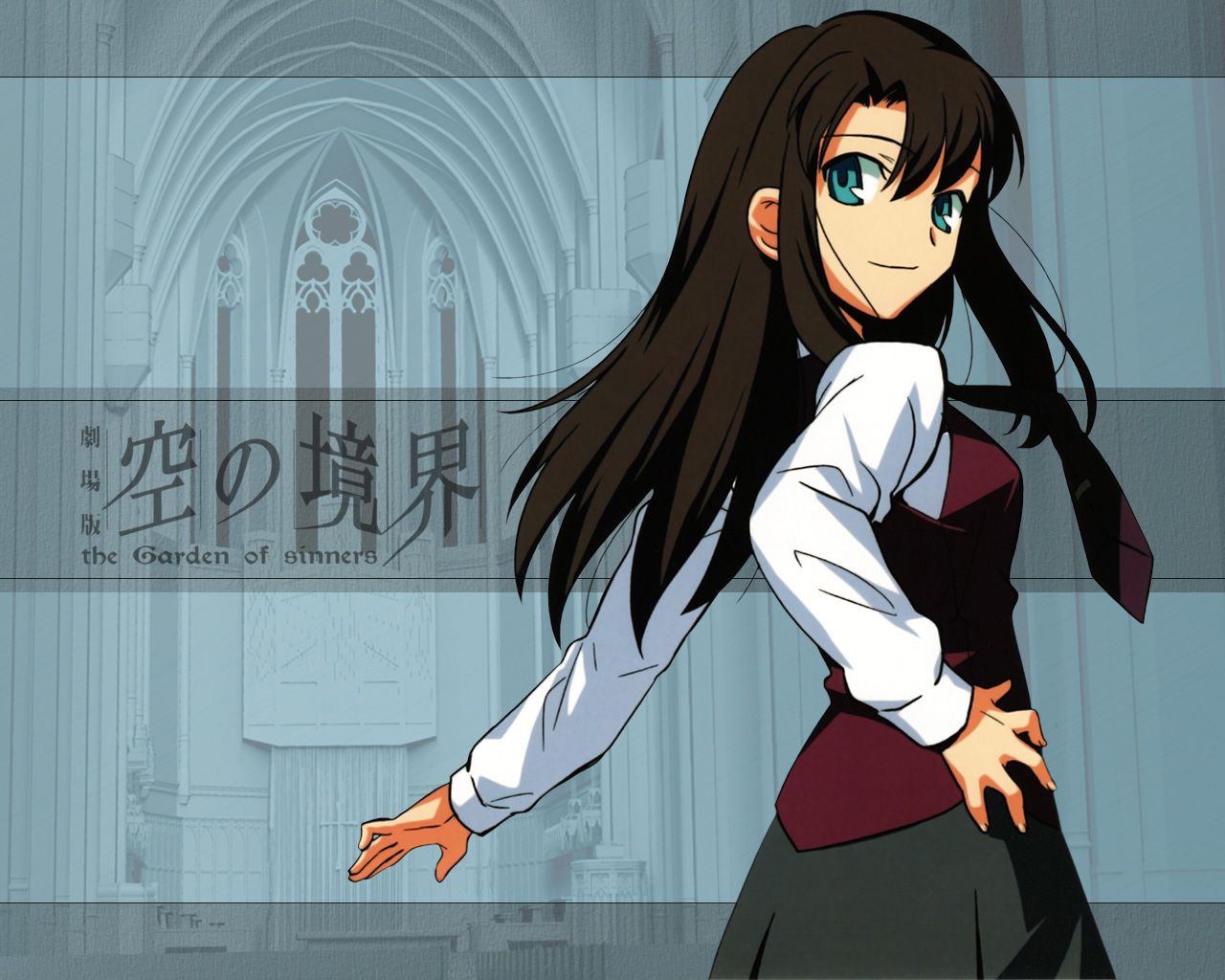Descarga gratuita de fondo de pantalla para móvil de Animado, Kara No Kyōkai, Azaka Kokutou.