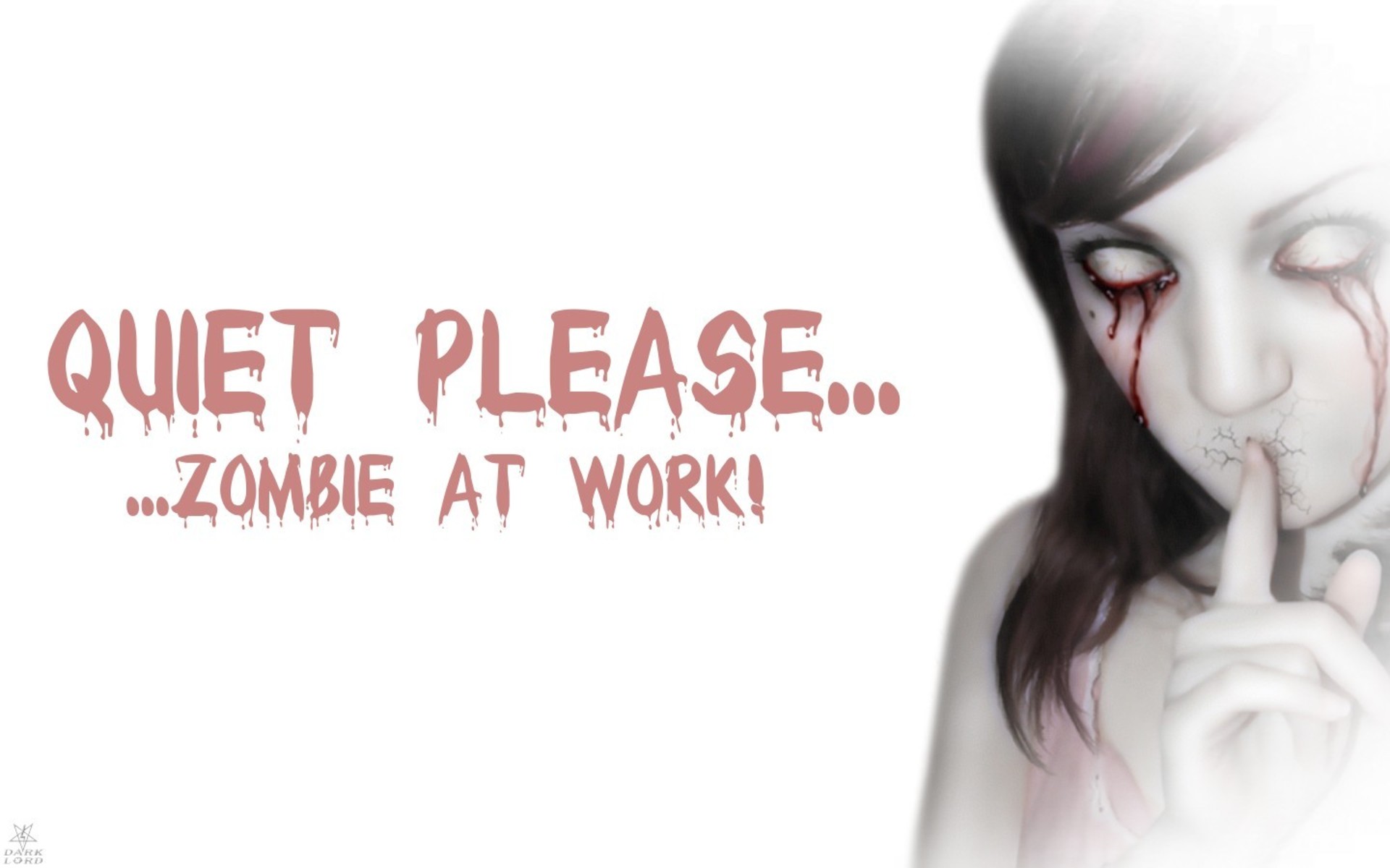 Free download wallpaper Dark, Zombie on your PC desktop