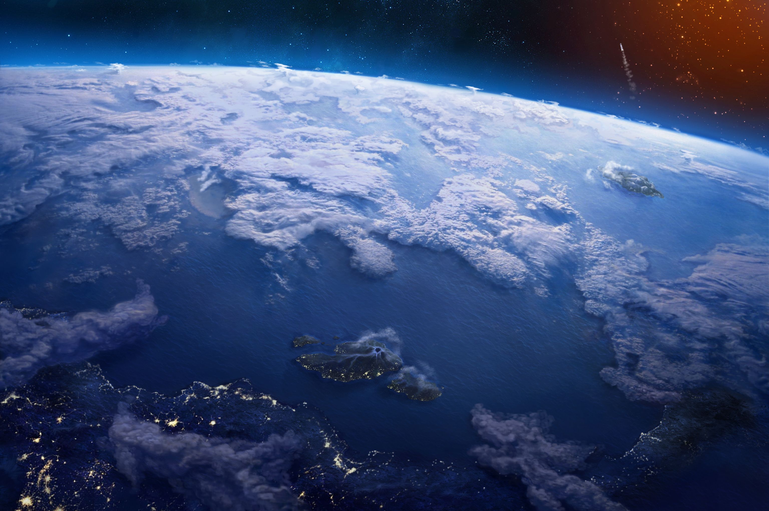 Скачать картинку Научная Фантастика, Планетарный Пейзаж в телефон бесплатно.