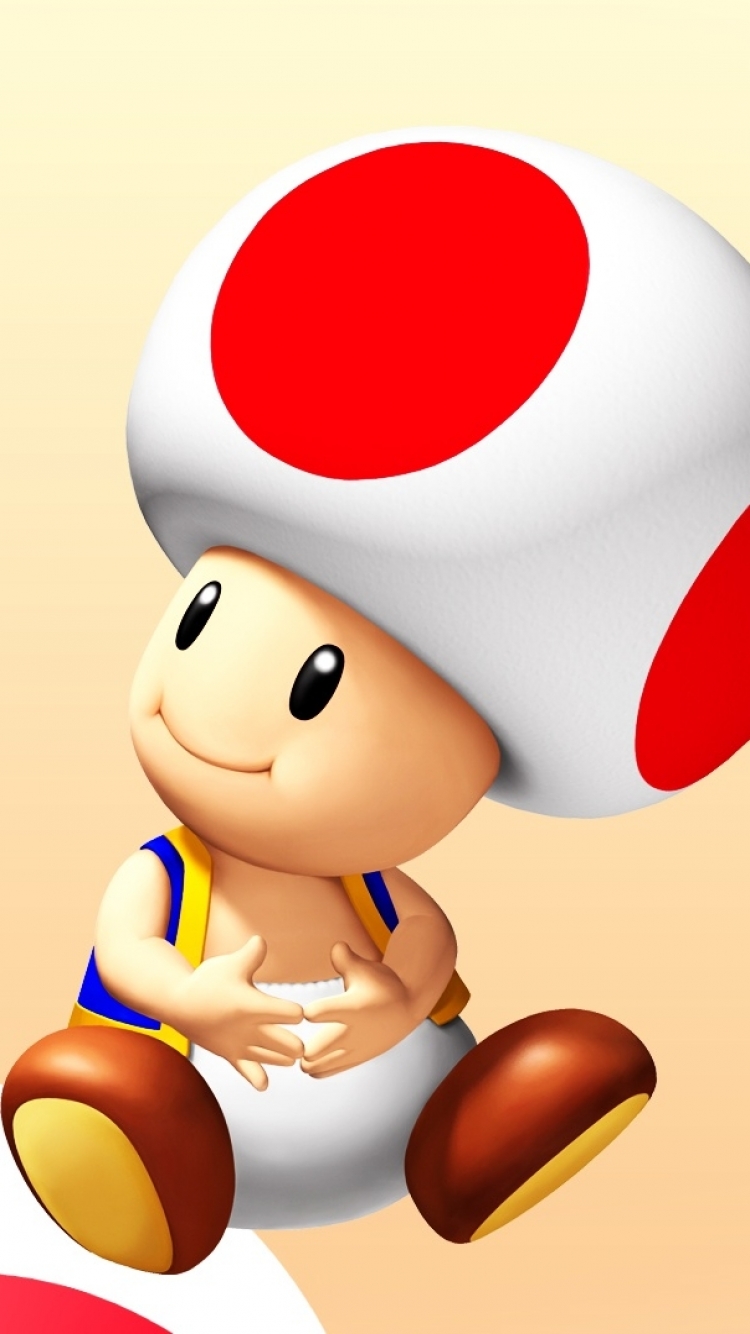 Download mobile wallpaper Mario, Video Game, Toad (Mario) for free.