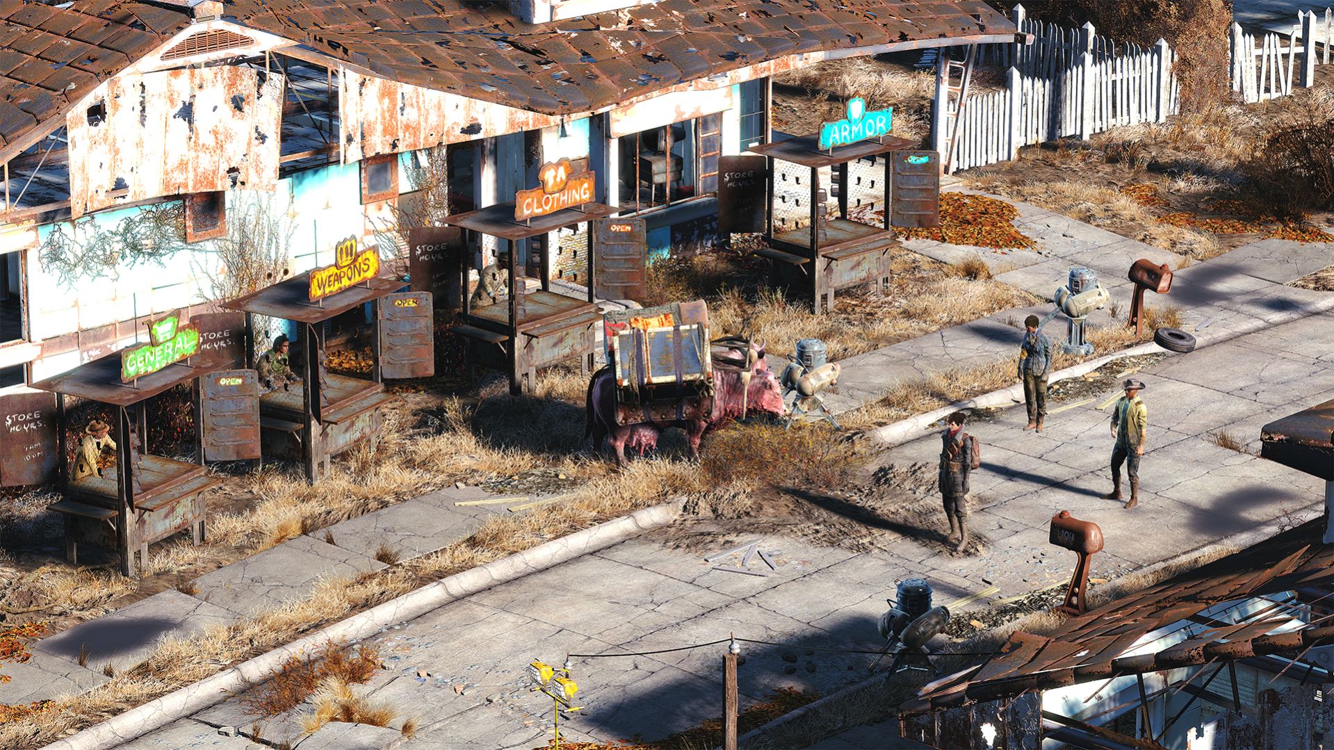 Baixar papel de parede para celular de Cair, Videogame, Fallout 4 gratuito.