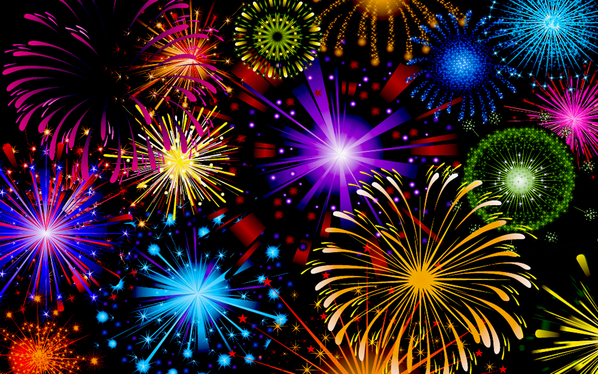 Free download wallpaper Colors, Colorful, Artistic, Fireworks on your PC desktop