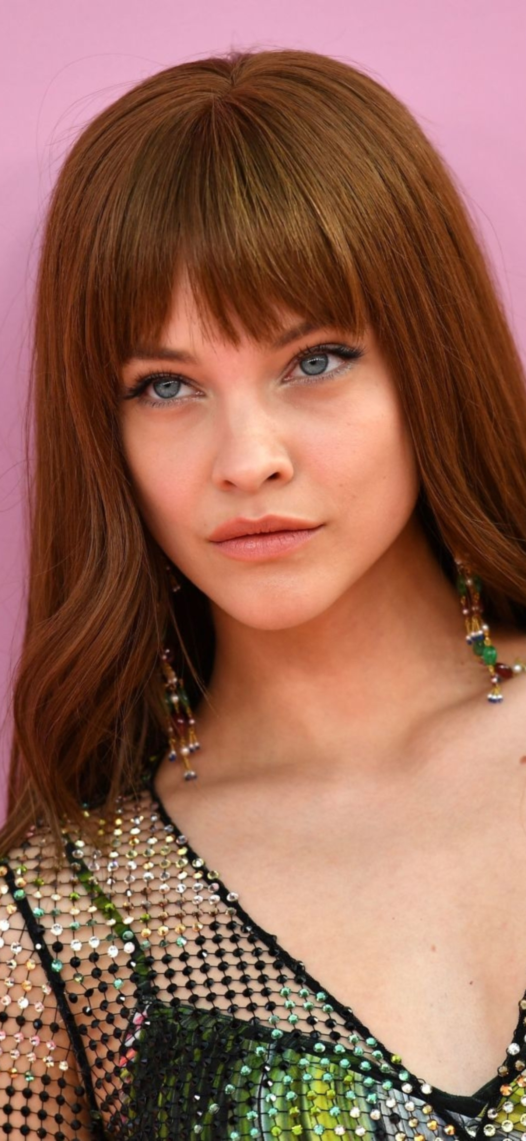 Download mobile wallpaper Redhead, Model, Blue Eyes, Celebrity, Barbara Palvin, Hungarian for free.
