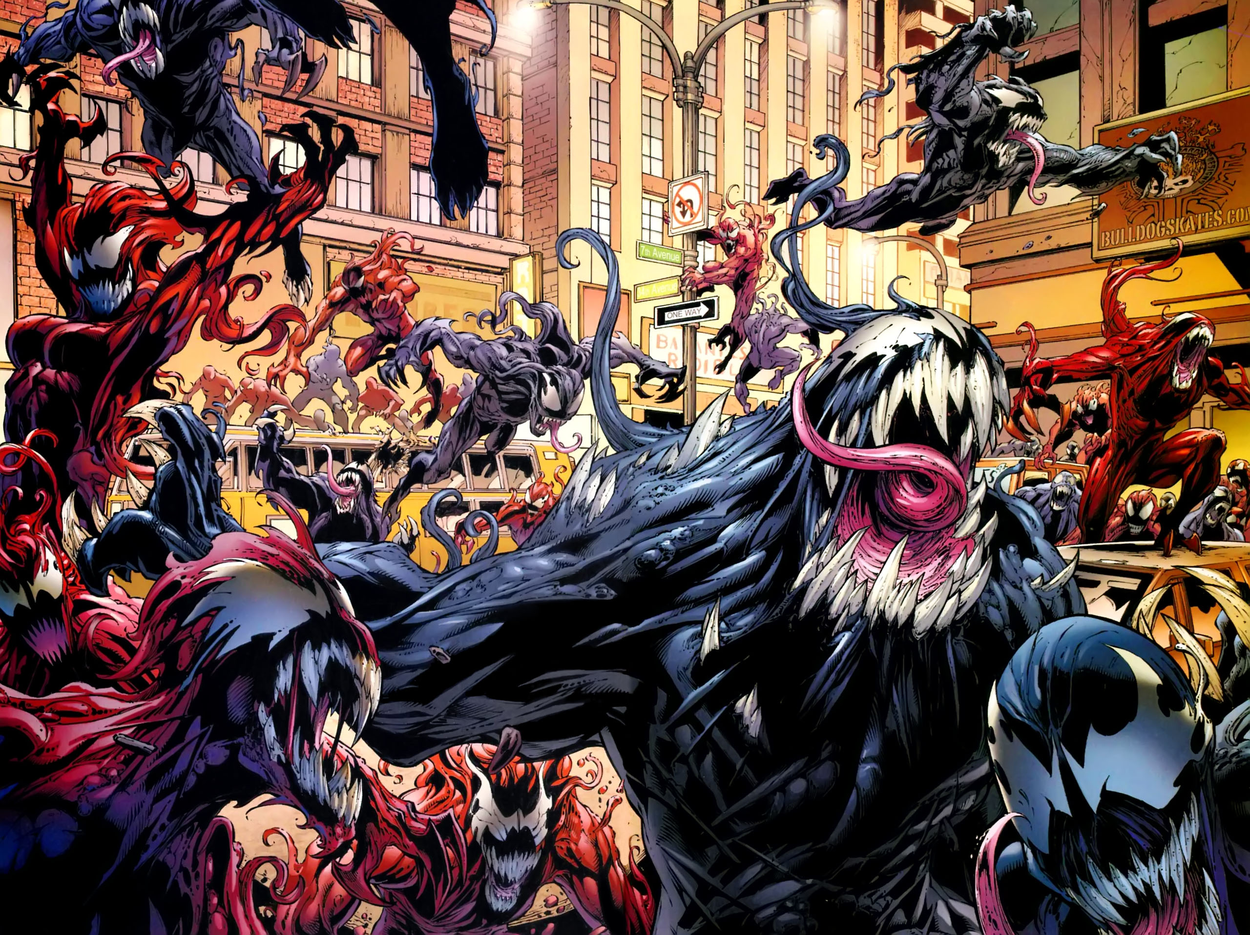 venom, comics, carnage (marvel comics)