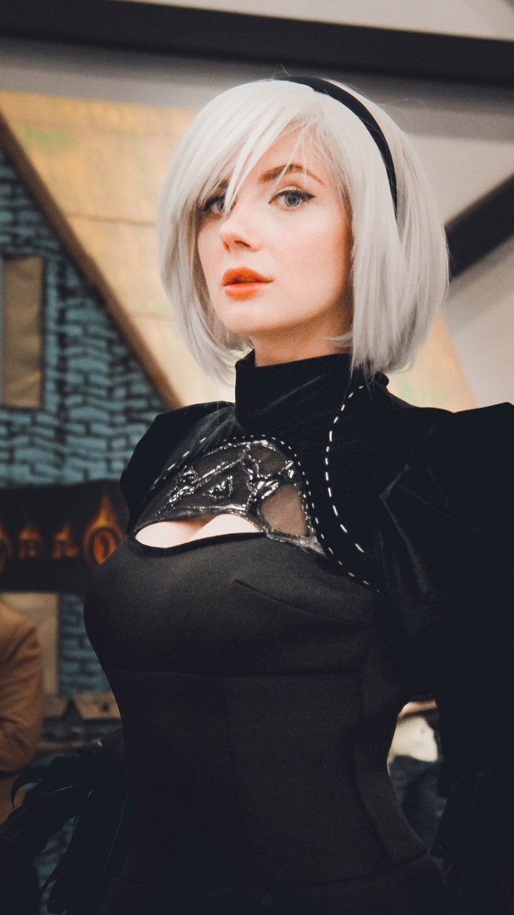 Descarga gratuita de fondo de pantalla para móvil de Mujeres, Cosplay, Yorha No 2 Tipo B.