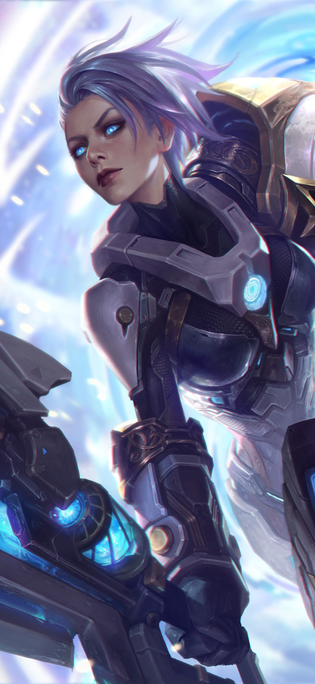 Download mobile wallpaper League Of Legends, Video Game, Woman Warrior, Riven (League Of Legends) for free.