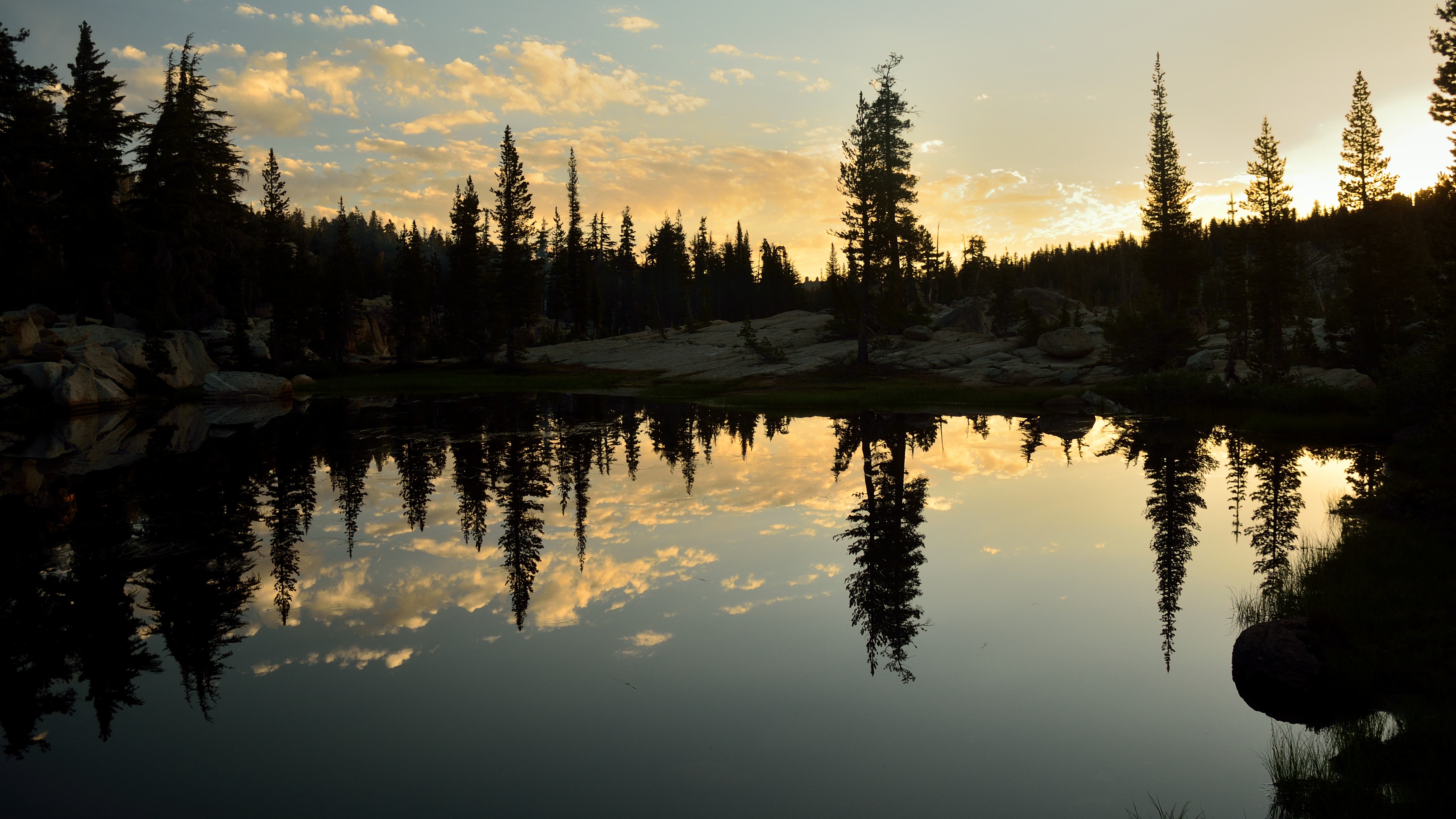 Free download wallpaper Nature, Trees, Lake, Reflection, Forest, Spruce, Fir on your PC desktop