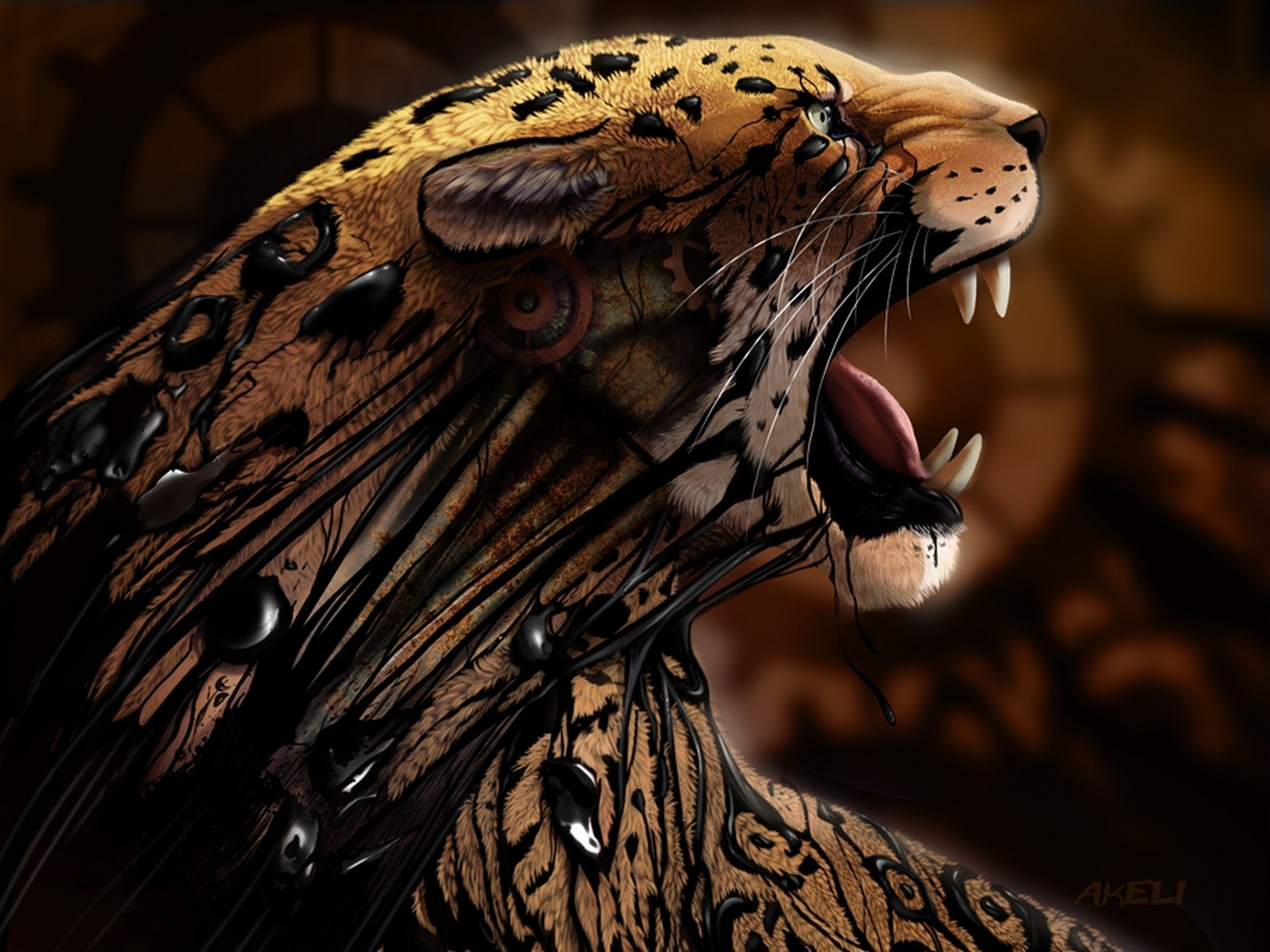 Descarga gratuita de fondo de pantalla para móvil de Leopardo, Gatos, Animales.