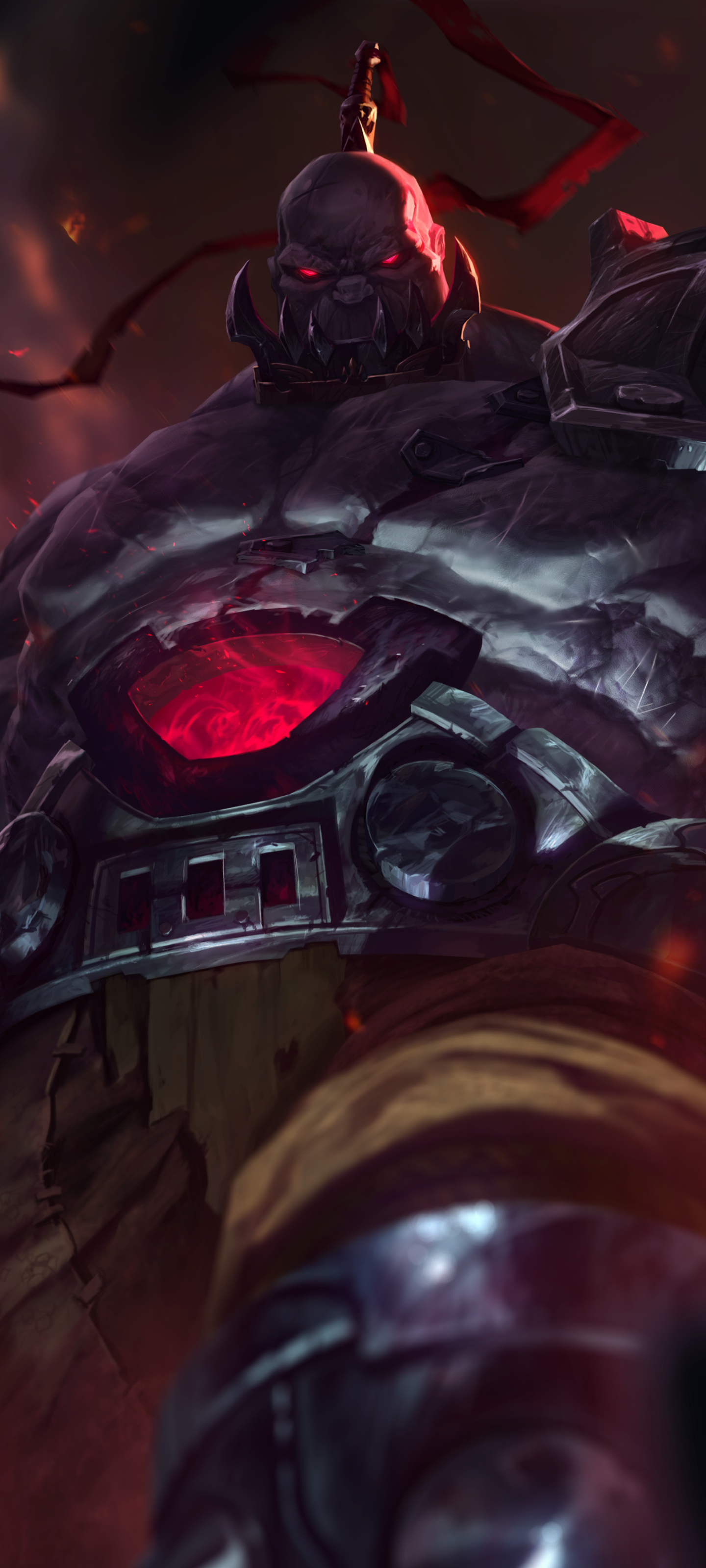 Download mobile wallpaper League Of Legends, Video Game, Sion (League Of Legends) for free.