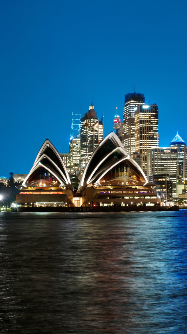 Handy-Wallpaper Städte, Sydney, Opernhaus In Sydney, Menschengemacht kostenlos herunterladen.