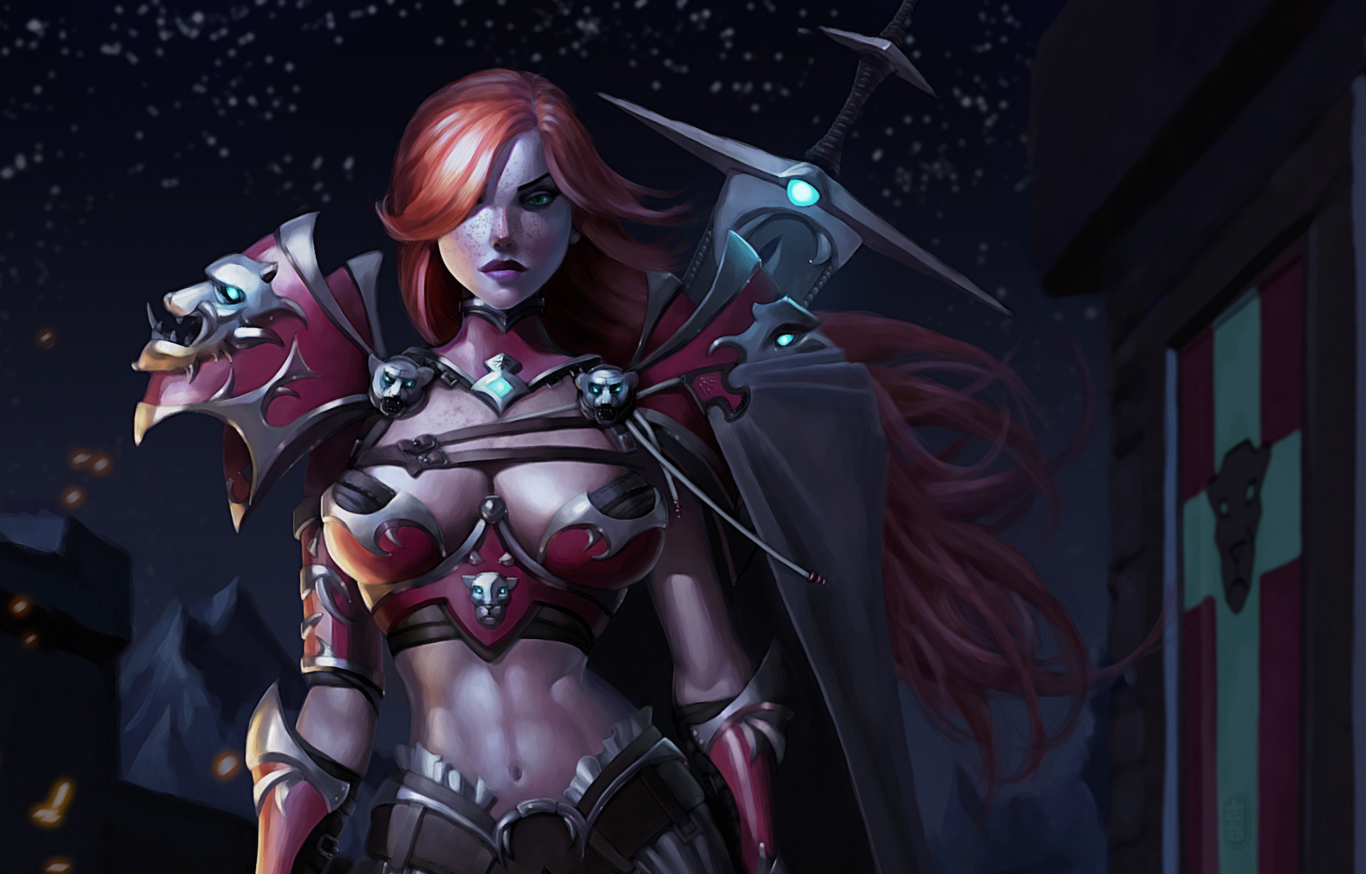 Free download wallpaper Fantasy, Women Warrior on your PC desktop