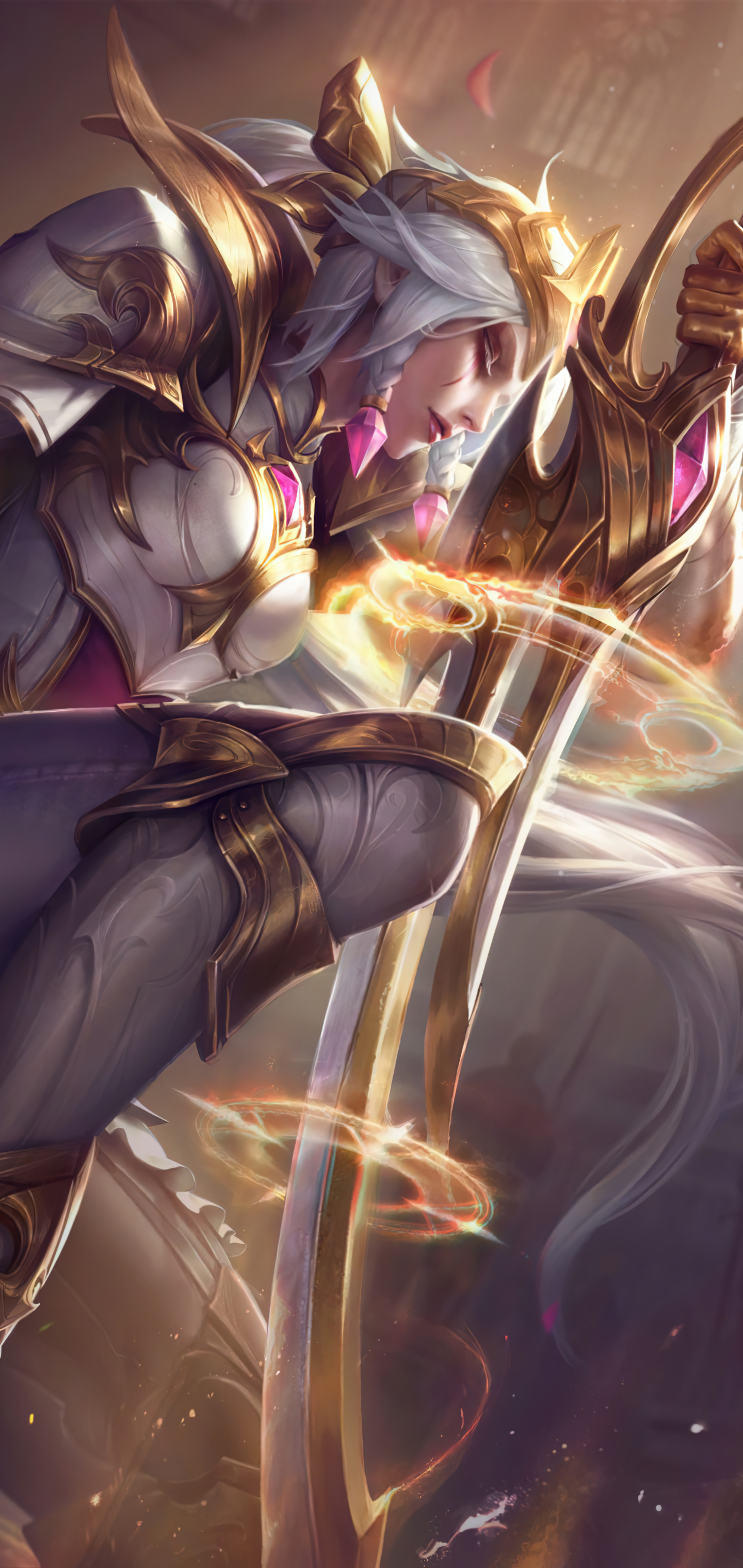 Download mobile wallpaper League Of Legends, Video Game, Diana (League Of Legends) for free.