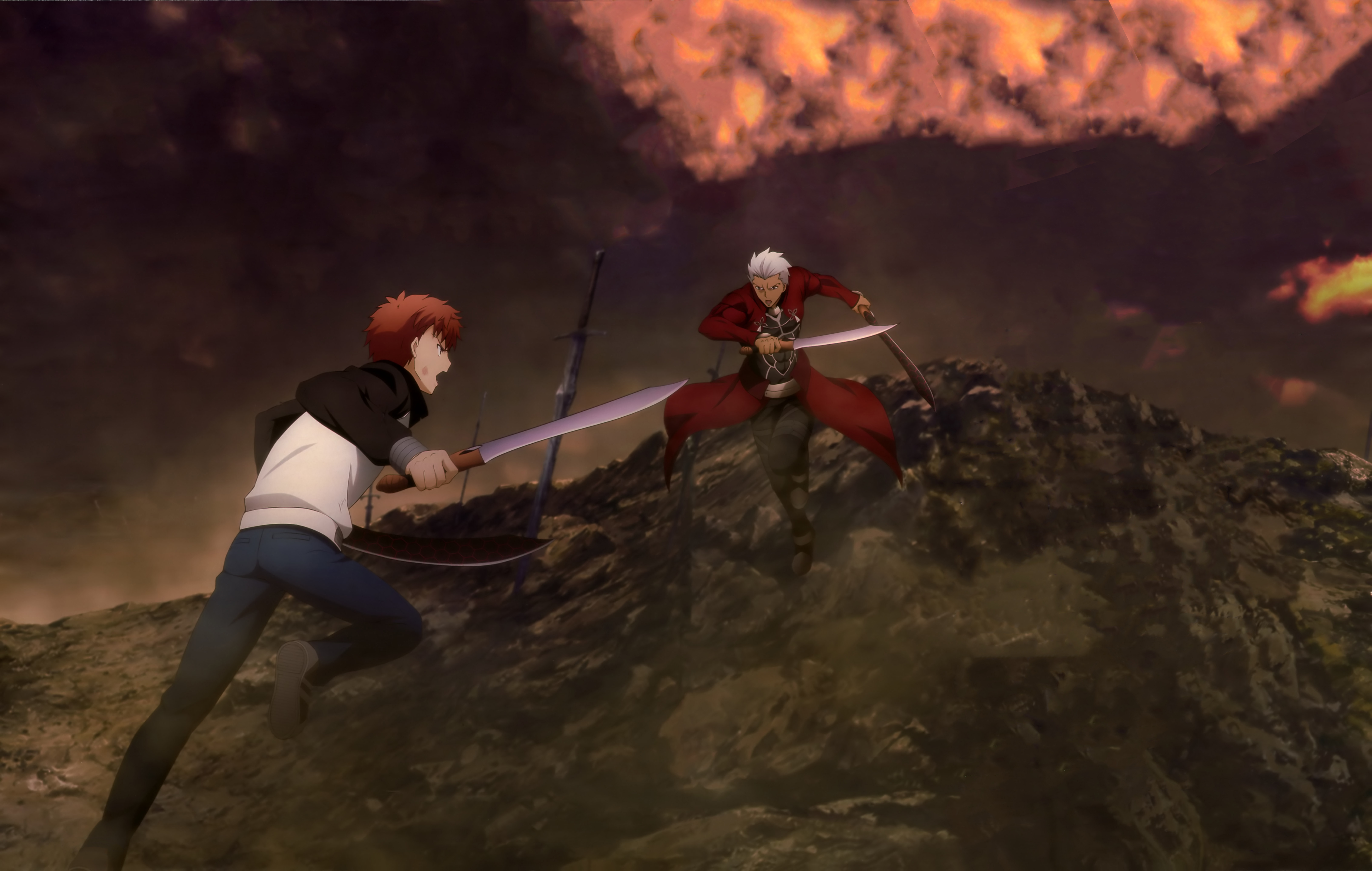 Free download wallpaper Anime, Shirou Emiya, Archer (Fate/stay Night), Fate/stay Night: Unlimited Blade Works, Fate Series on your PC desktop