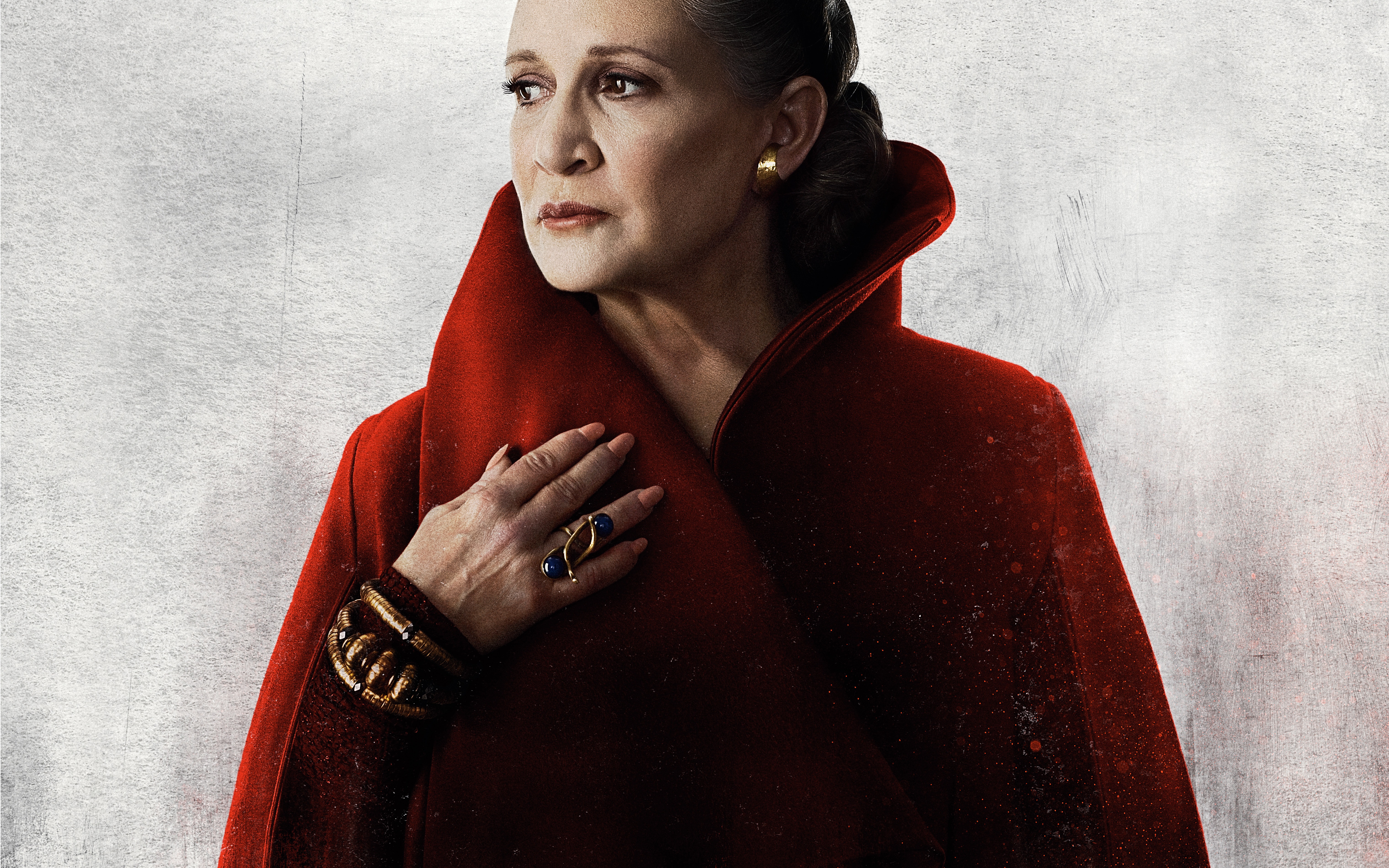 419445 baixar papel de parede filme, star wars: os últimos jedi, carrie fisher, leia organa, guerra das estrelas, guerra nas estrelas - protetores de tela e imagens gratuitamente