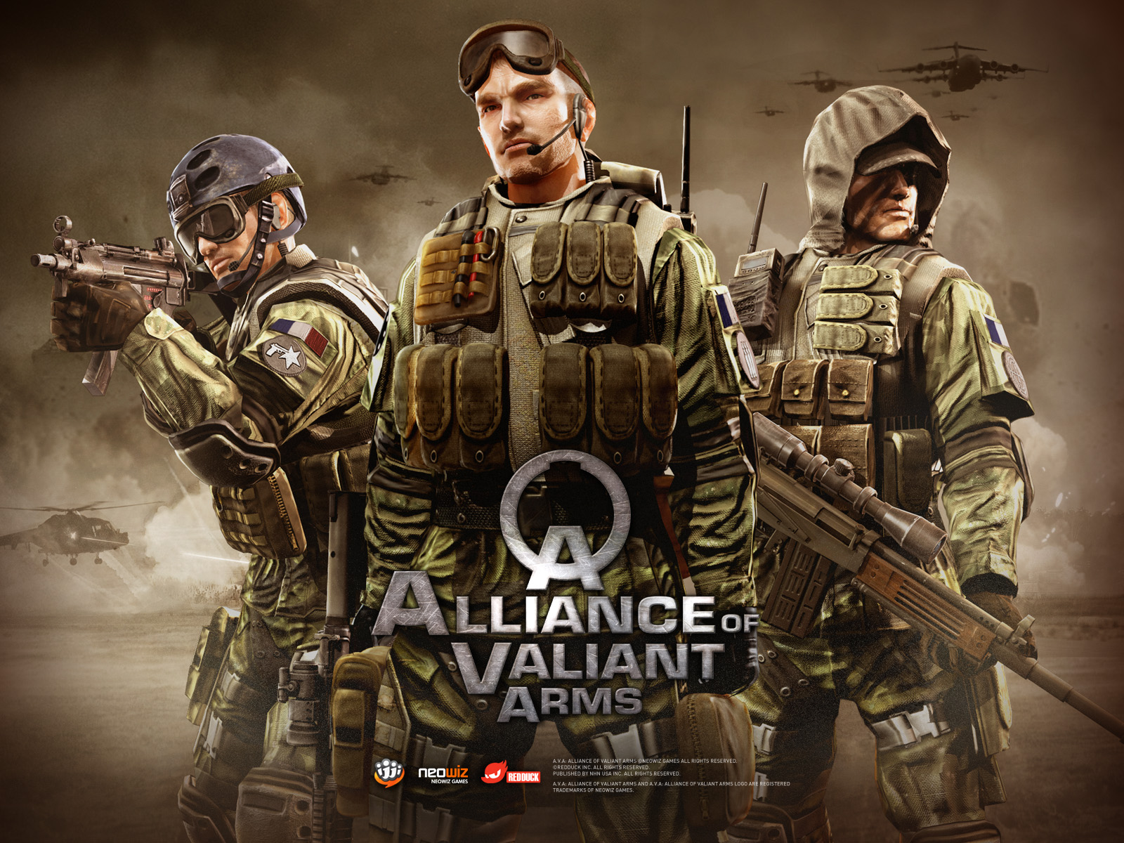 Laden Sie Alliance Of Valiant Arms HD-Desktop-Hintergründe herunter