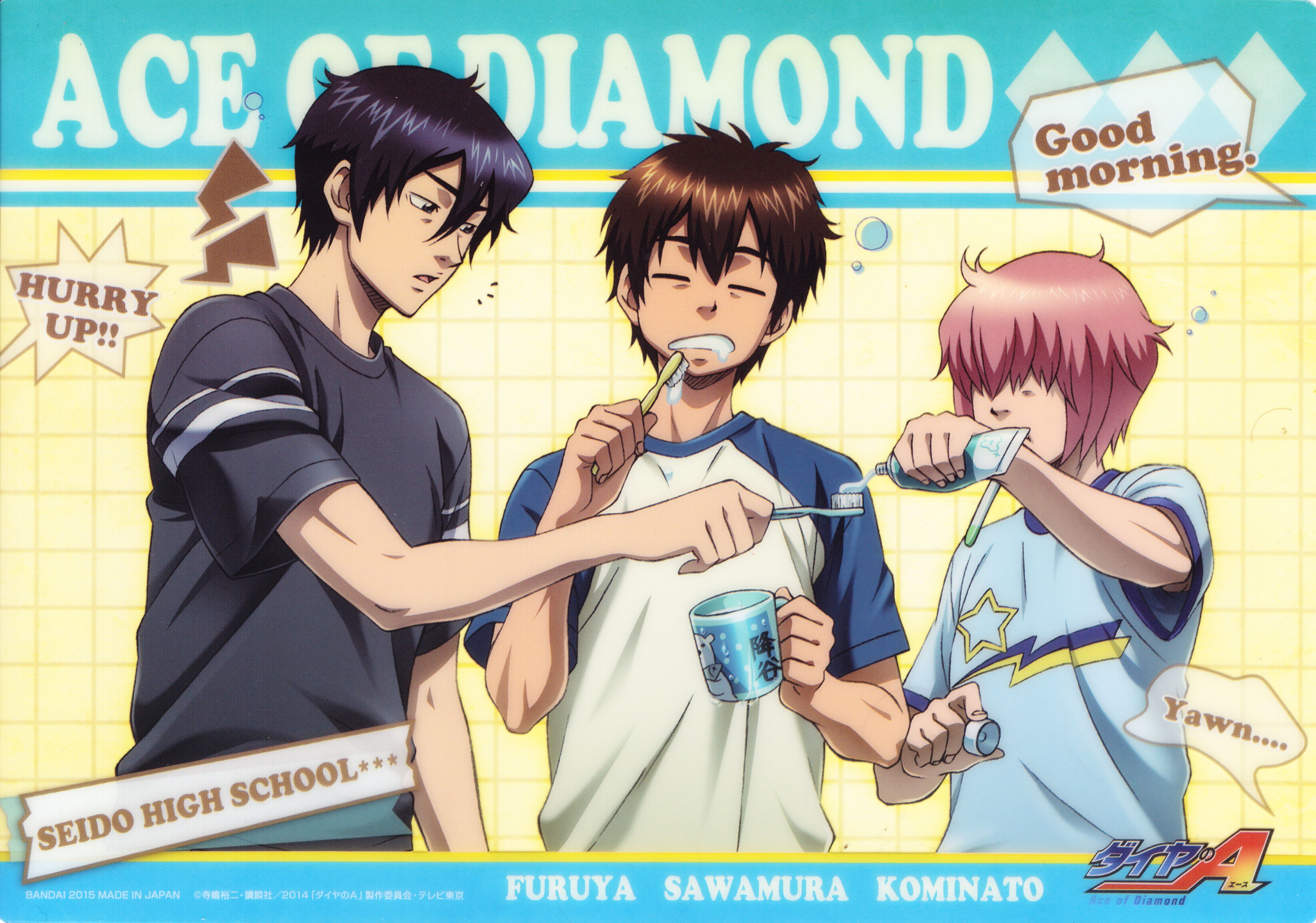 anime, ace of diamond