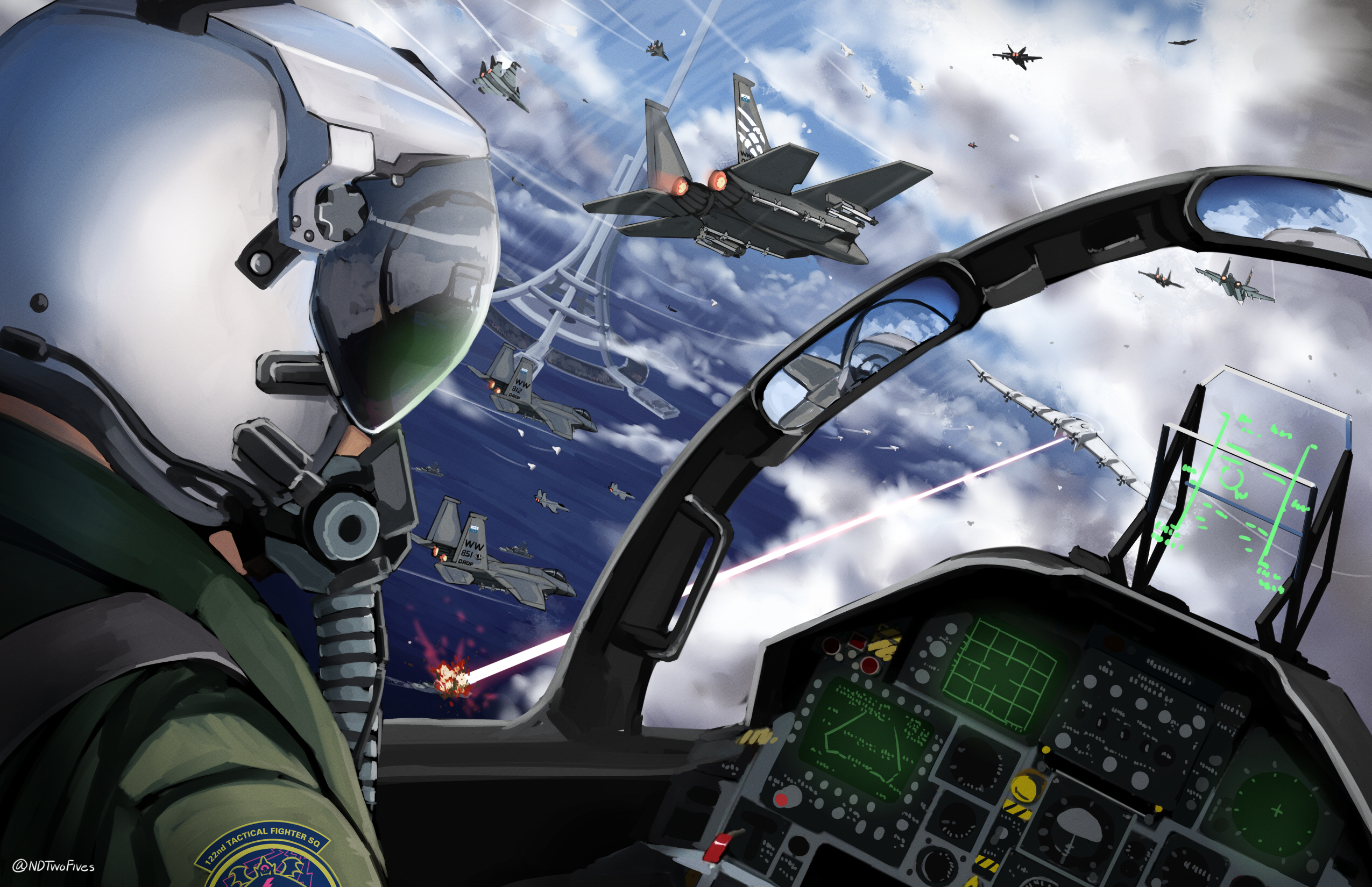Скачать картинку Война, Видеоигры, Джет, Ace Combat 7: Небеса Неизвестны в телефон бесплатно.