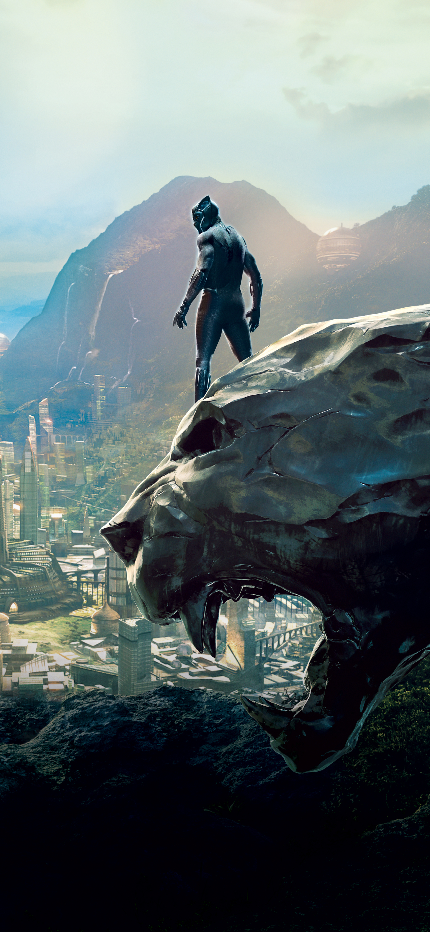 Handy-Wallpaper Filme, Schwarzer Panther (Marvel Comics), Black Panther kostenlos herunterladen.