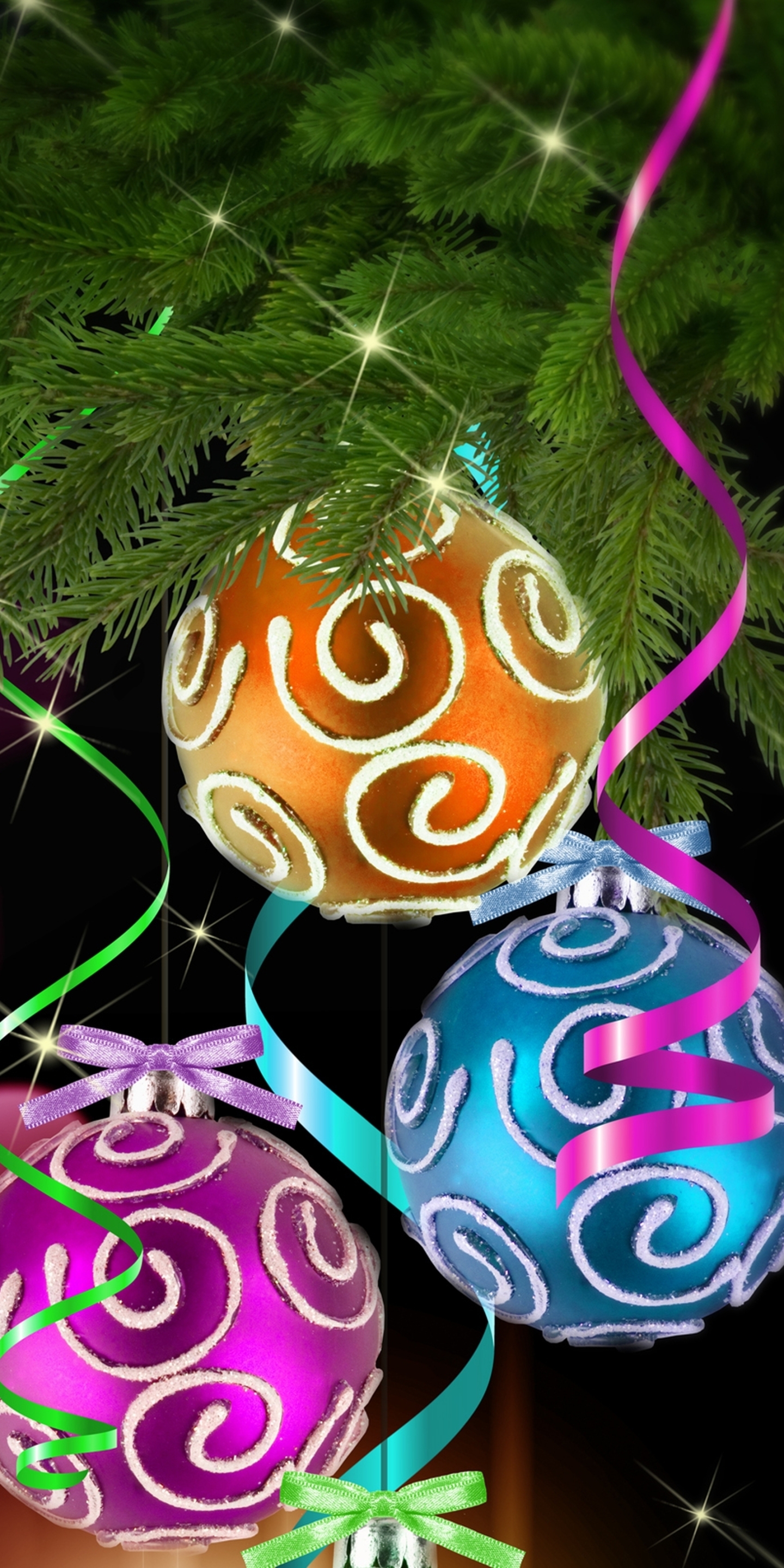 Download mobile wallpaper Christmas, Holiday, Christmas Ornaments for free.