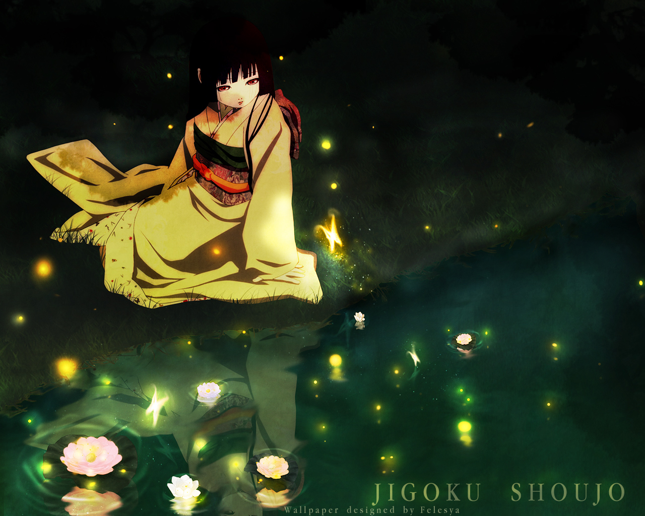 1439218 Hintergrundbild herunterladen animes, jigoku shōjo - Bildschirmschoner und Bilder kostenlos