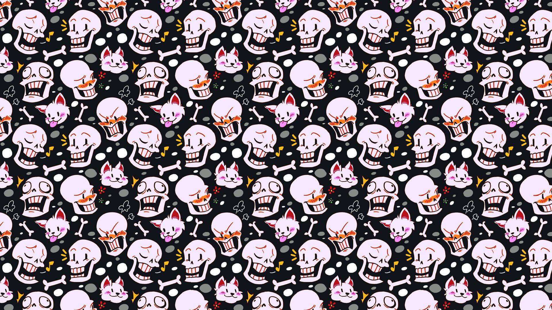 Download mobile wallpaper Video Game, Undertale, Papyrus (Undertale), Annoying Dog (Undertale) for free.