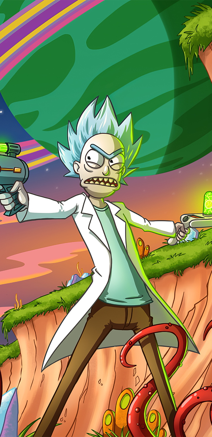 Handy-Wallpaper Fernsehserien, Rick Sánchez, Rick And Morty kostenlos herunterladen.