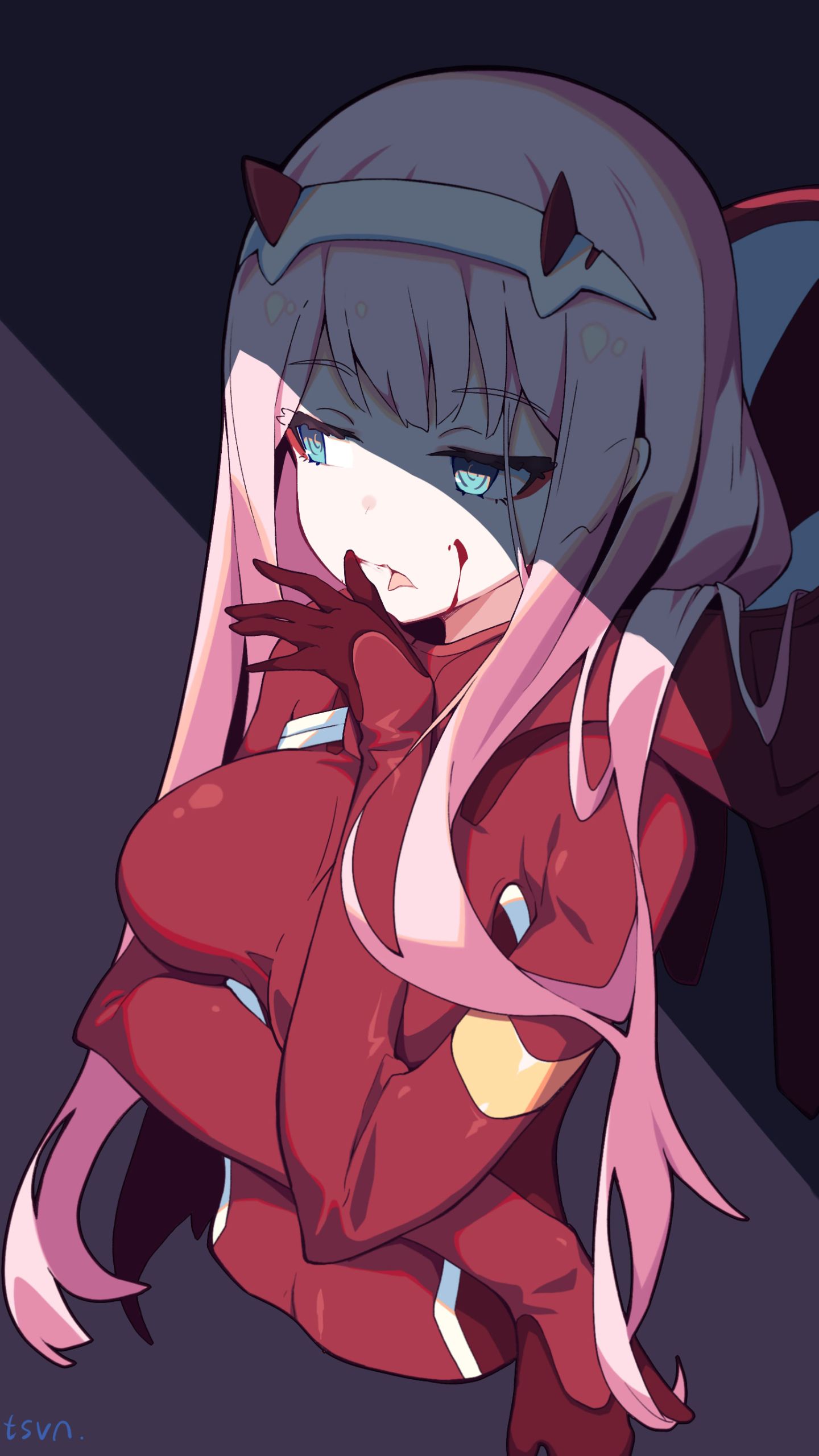 1291499 Protetores de tela e papéis de parede Zero Dois (Darling In The Franxx) em seu telefone. Baixe  fotos gratuitamente