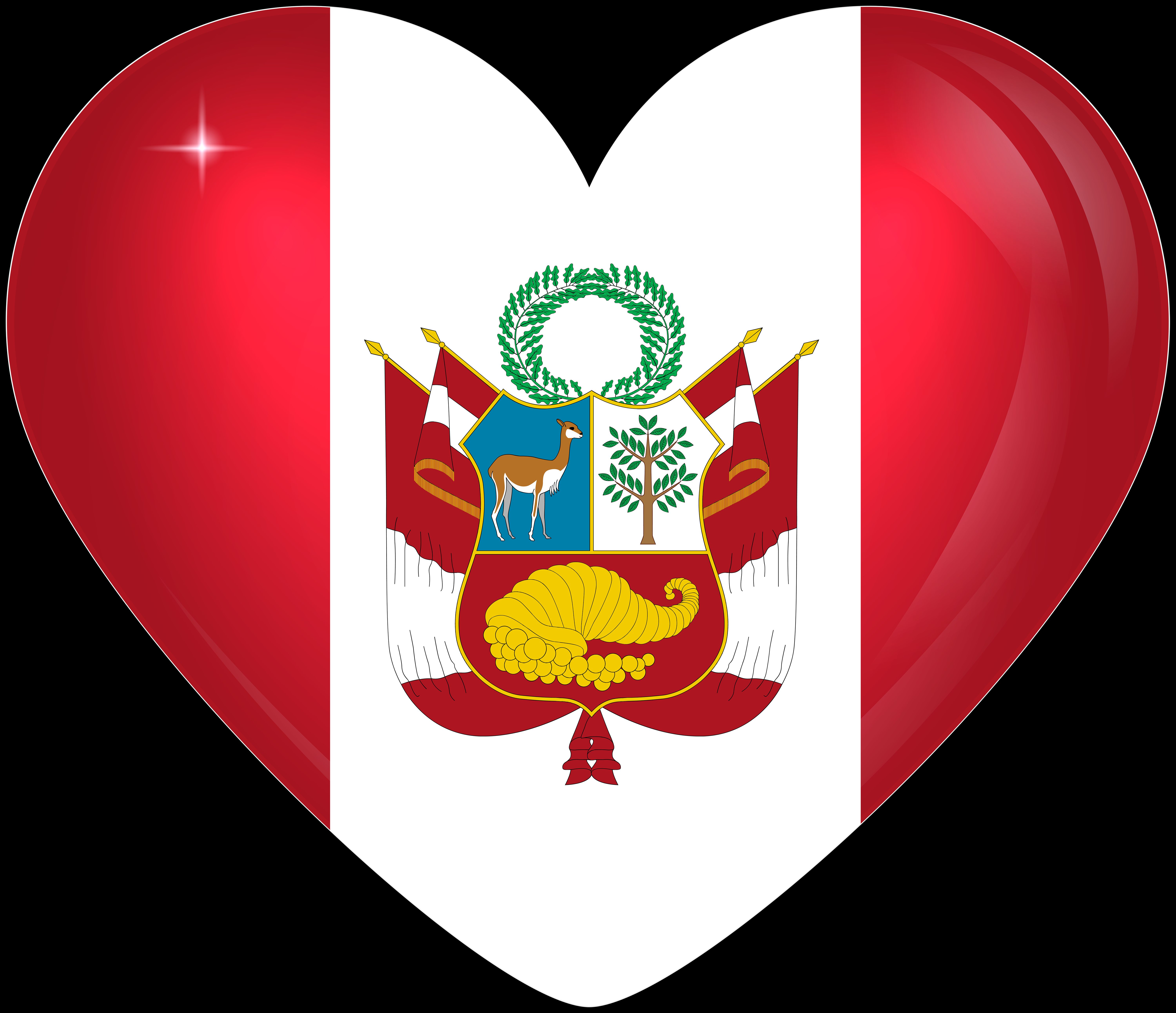 Download mobile wallpaper Flags, Heart, Flag, Misc, Peruvian Flag, Flag Of Peru for free.