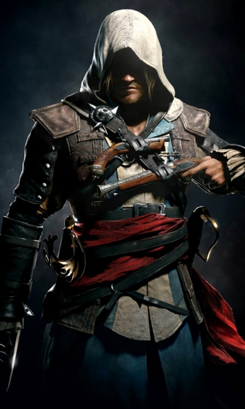 Download mobile wallpaper Assassin's Creed, Video Game, Assassin's Creed Iv: Black Flag for free.