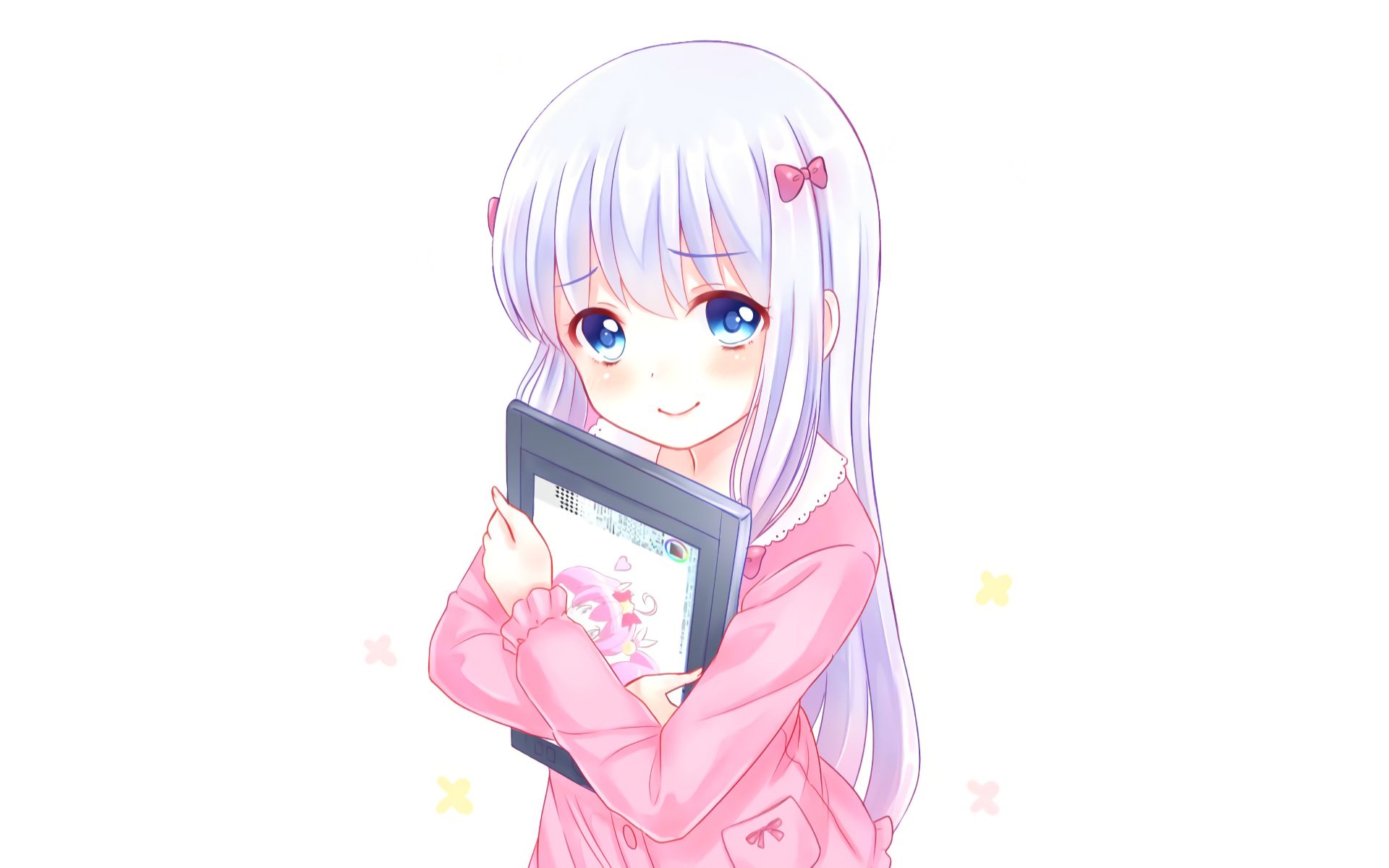 Descarga gratuita de fondo de pantalla para móvil de Animado, Eromanga Sensei, Sagiri Izumi.